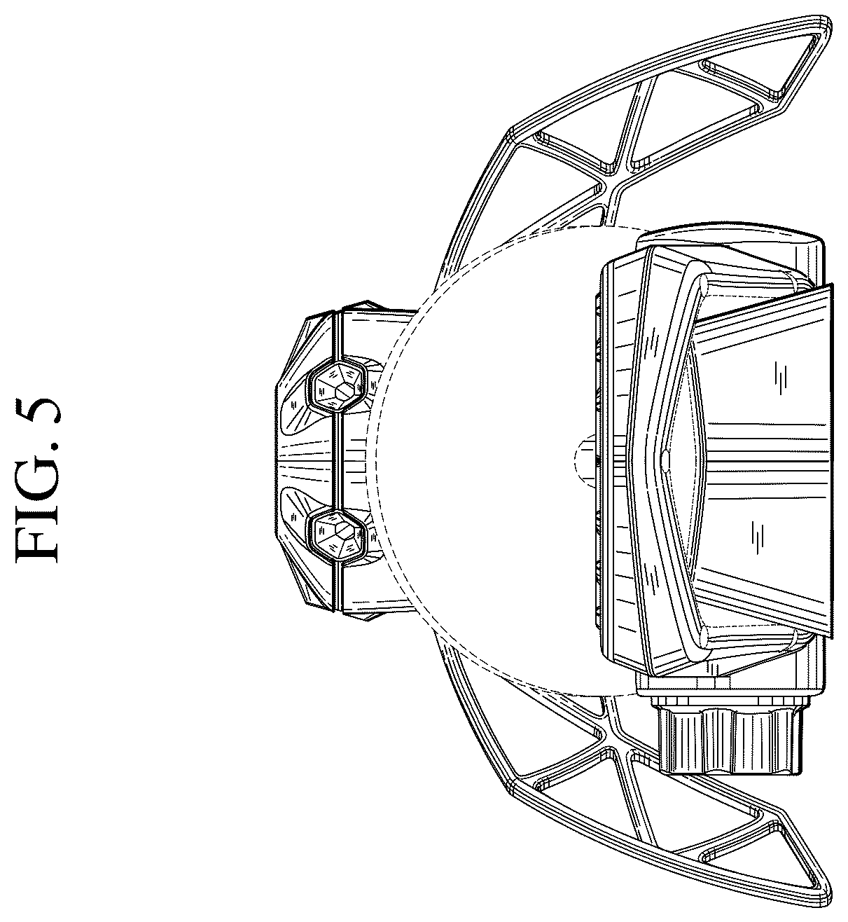Patent USD1125389 Figure 5 – Sprinkler toy
