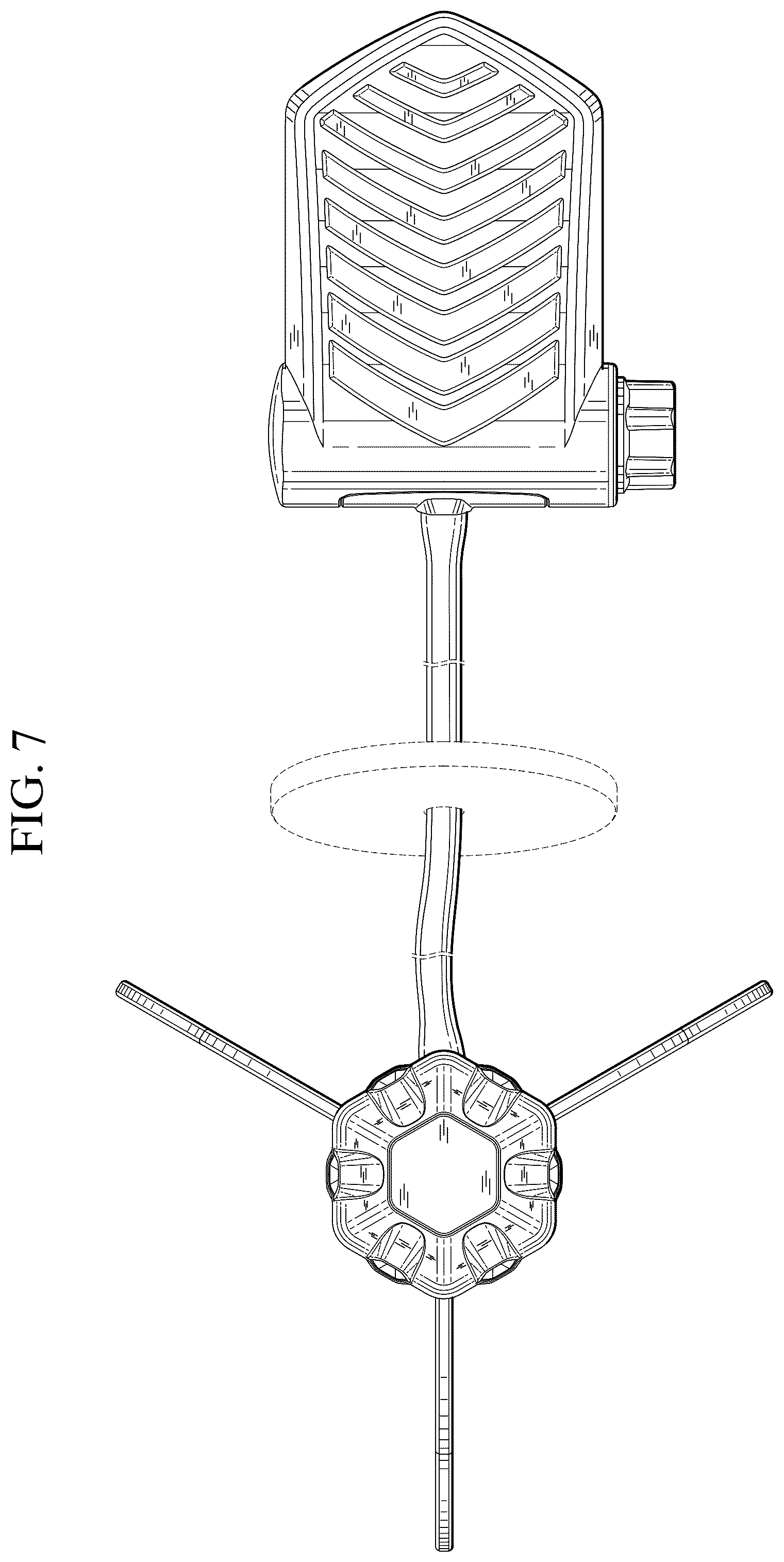 Patent USD1125389 Figure 7 – Sprinkler toy