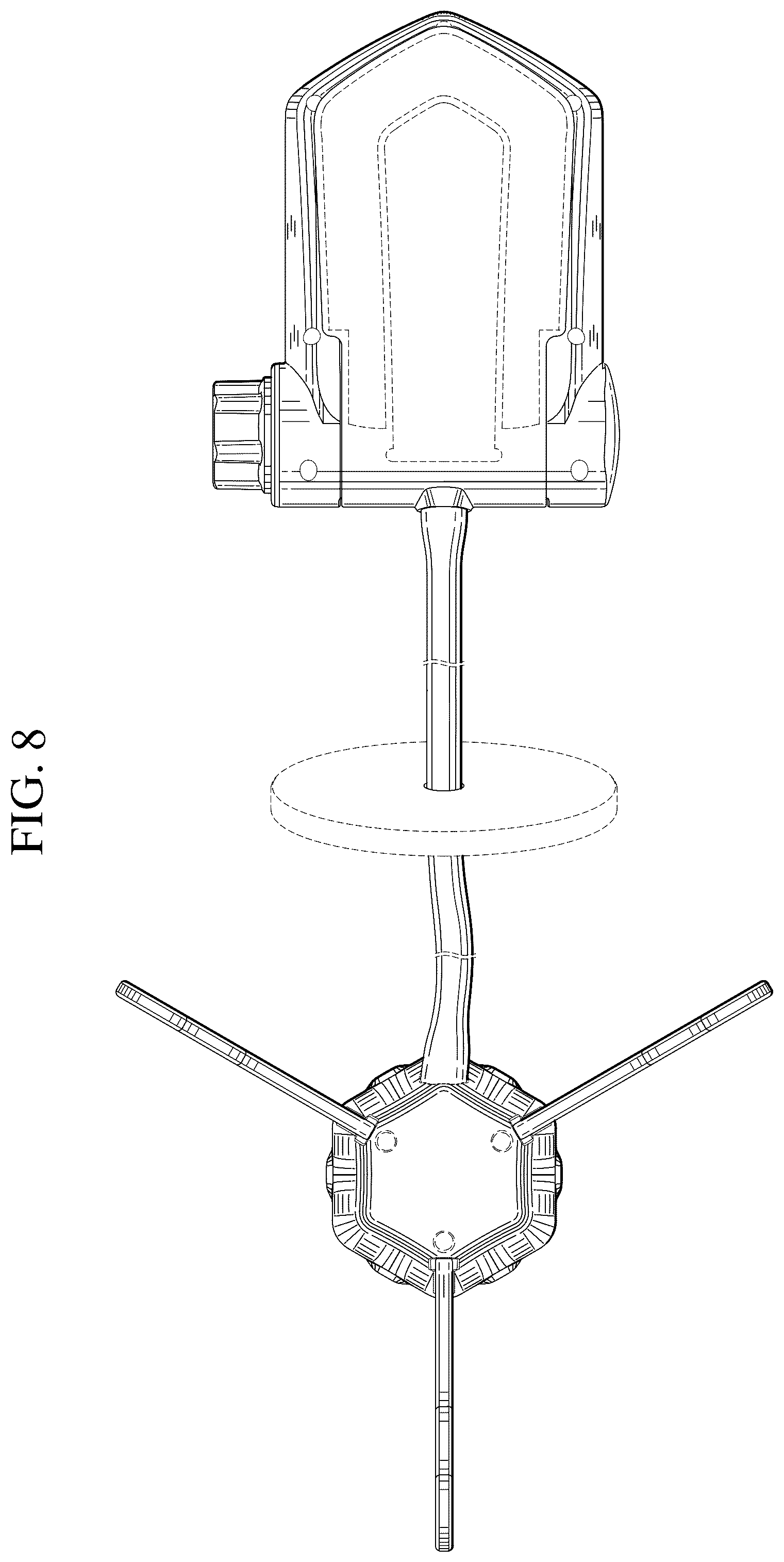 Patent USD1125389 Figure 8 – Sprinkler toy