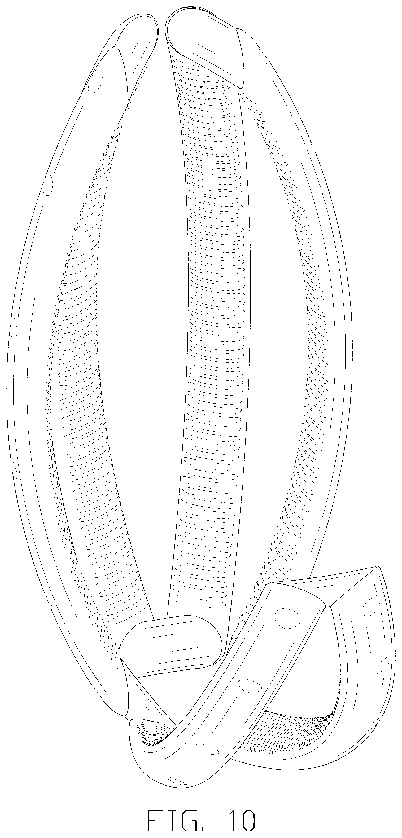 Patent USD1125390 Figure 10 – Foldable hula hoop
