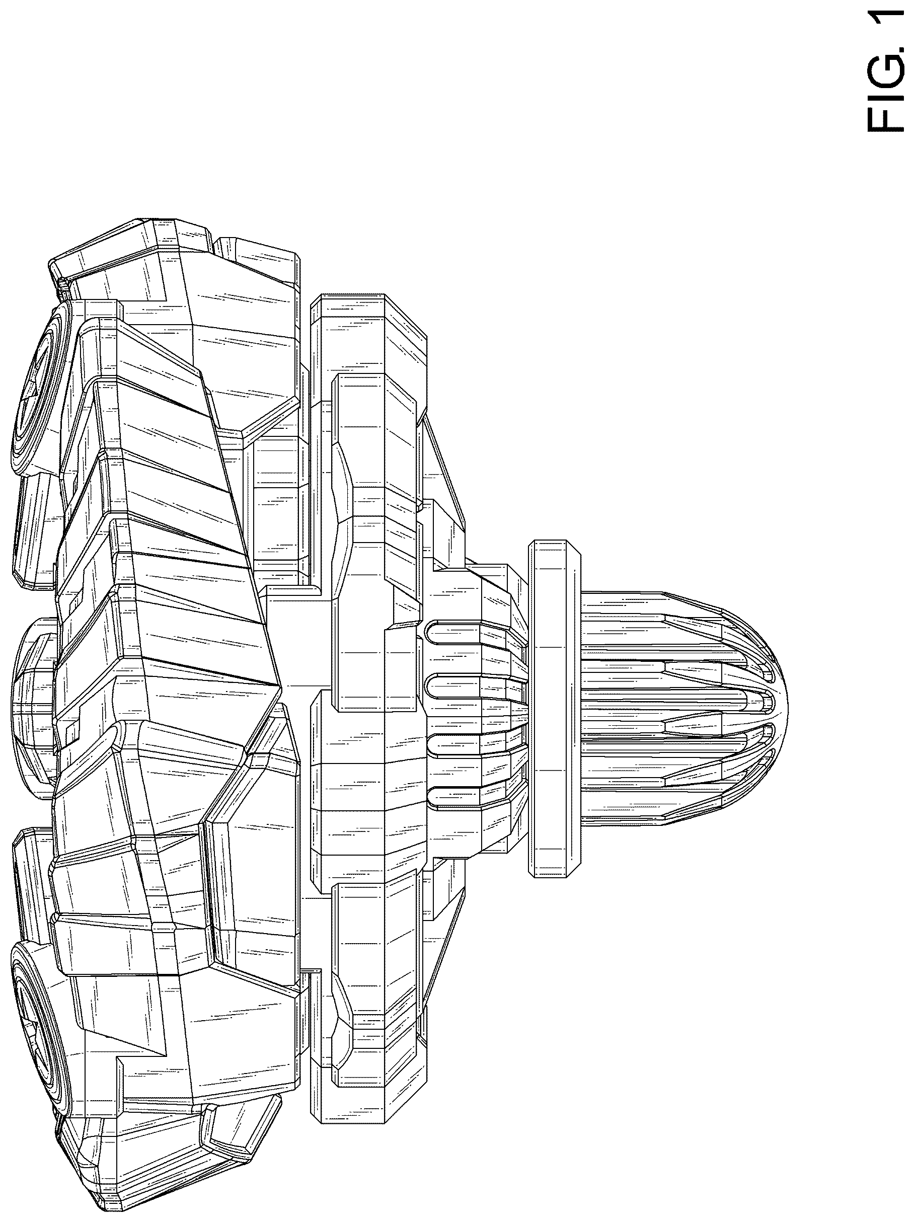 Patent USD1125392 — Spinning top toy — Figure 1