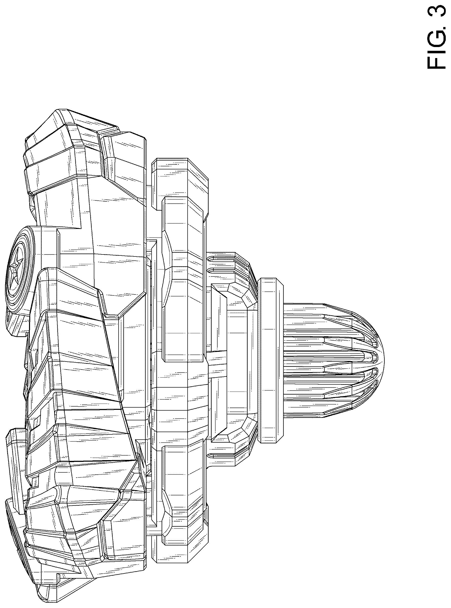Patent USD1125392 Figure 3 – Spinning top toy