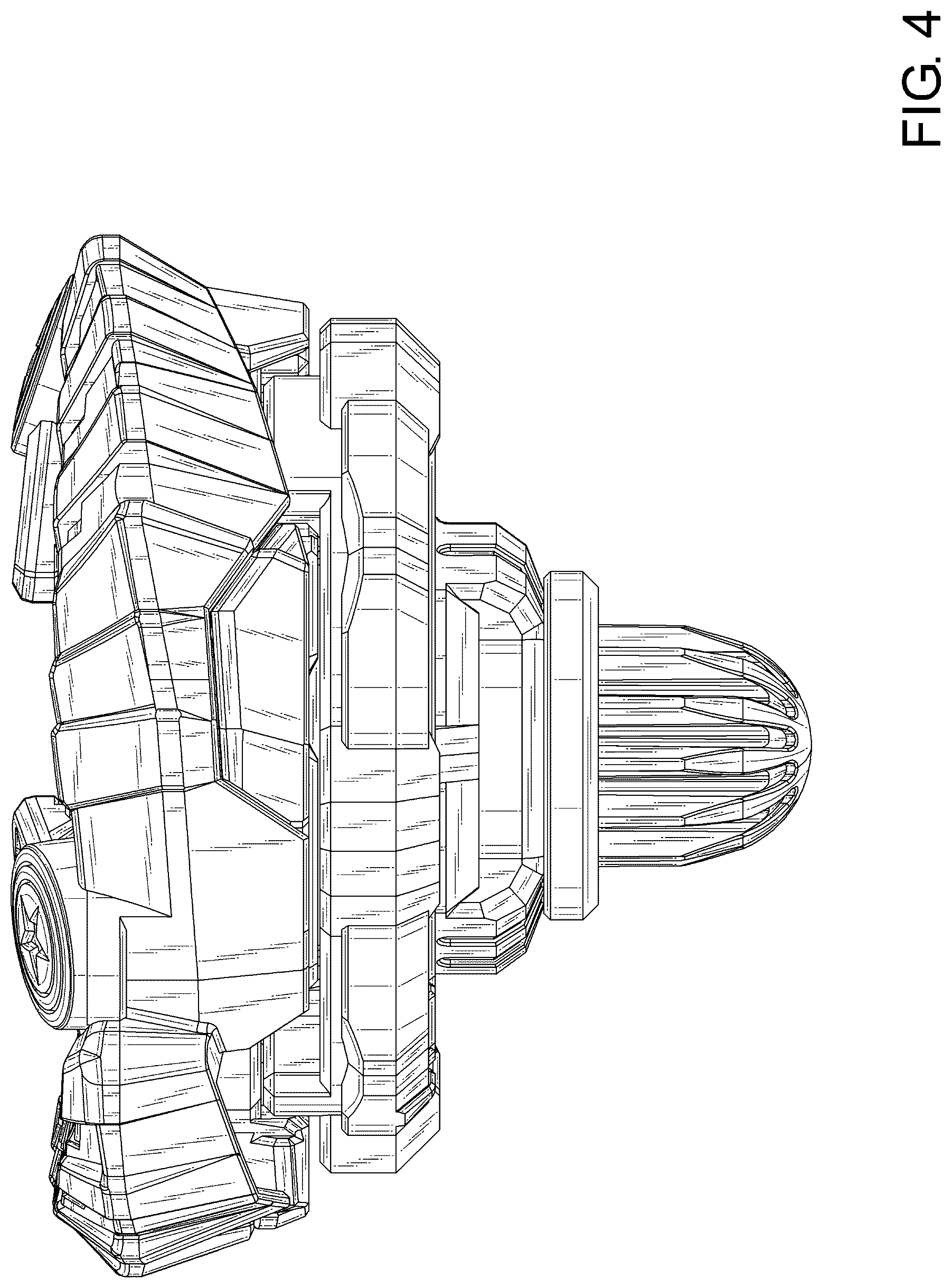 Patent USD1125392 Figure 4 – Spinning top toy