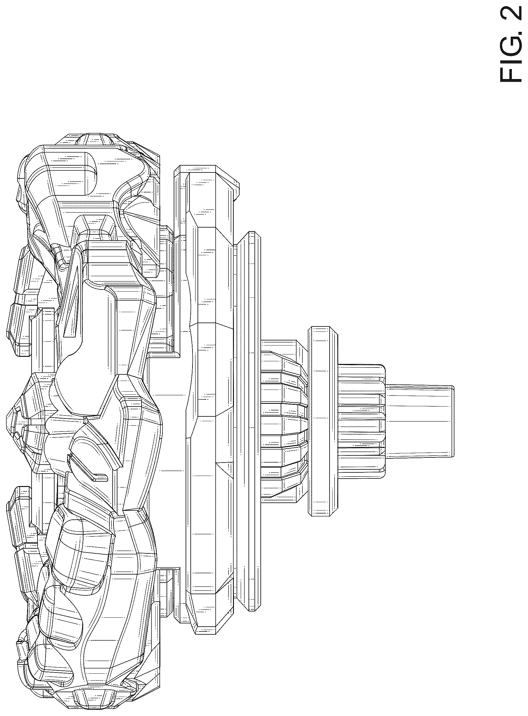 Patent USD1125393 Figure 2 – Spinning top toy