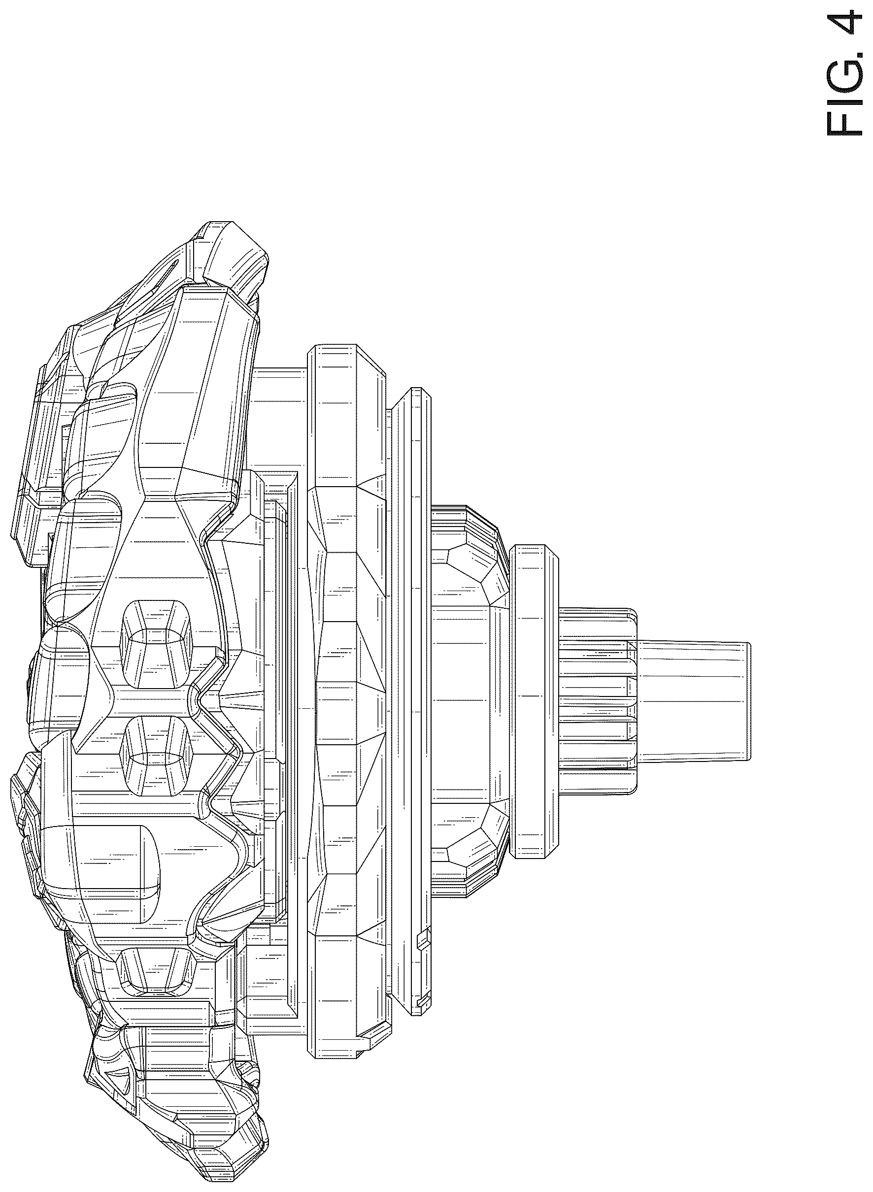 Patent USD1125393 Figure 4 – Spinning top toy