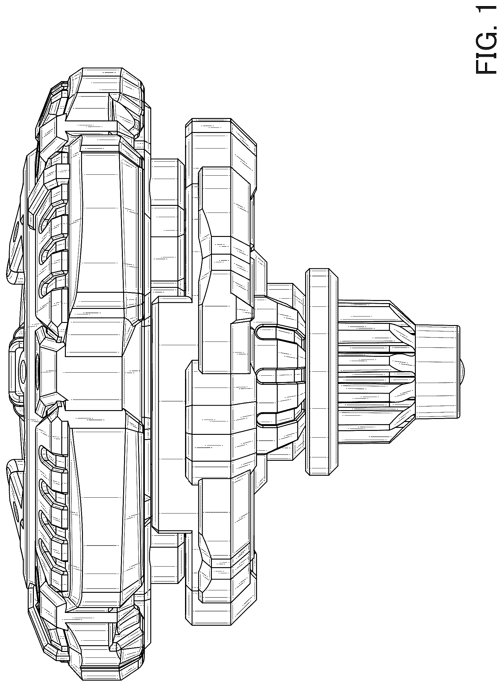 Patent USD1125394 Figure 1 – Spinning top toy