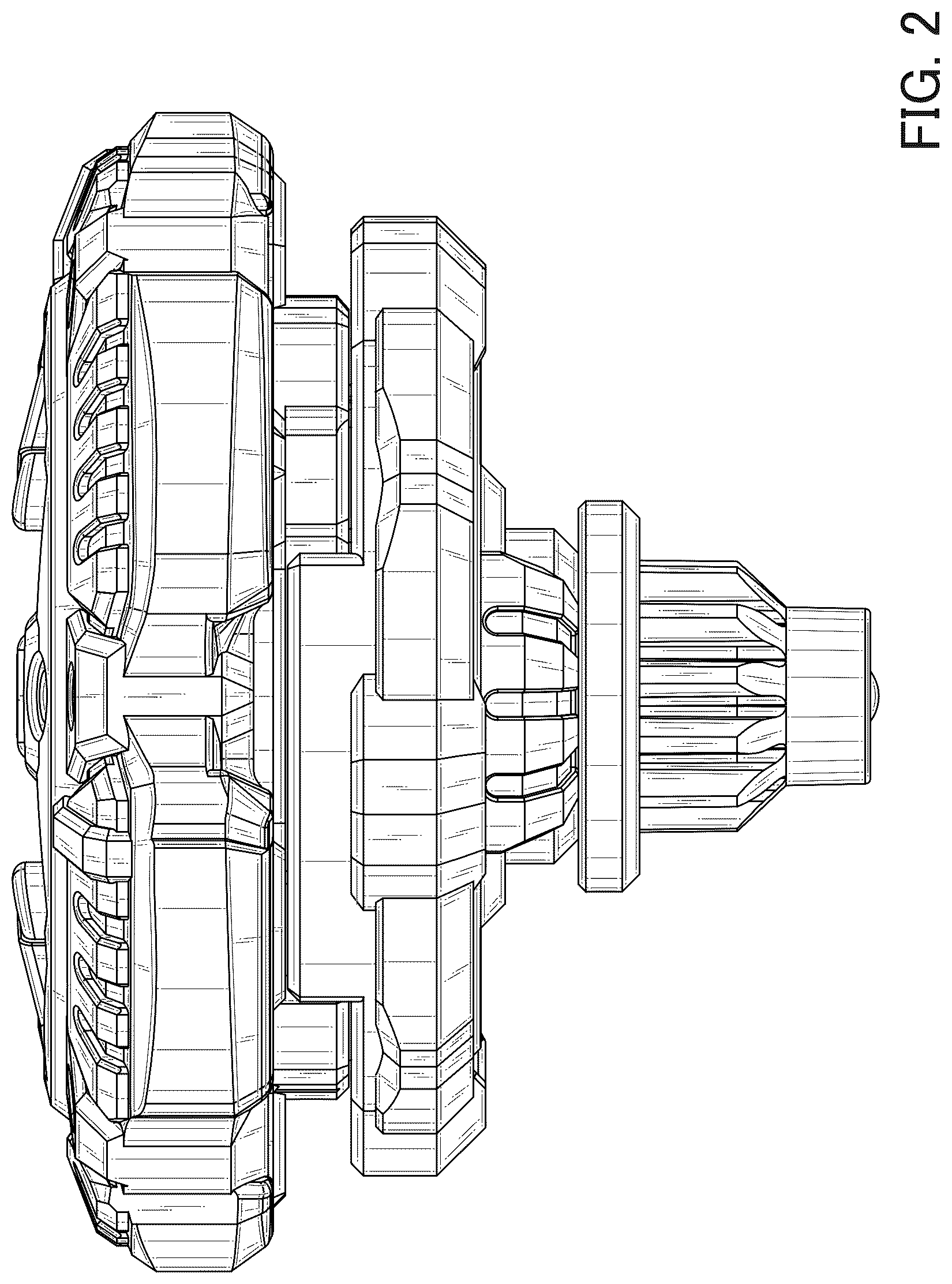 Patent USD1125394 Figure 2 – Spinning top toy