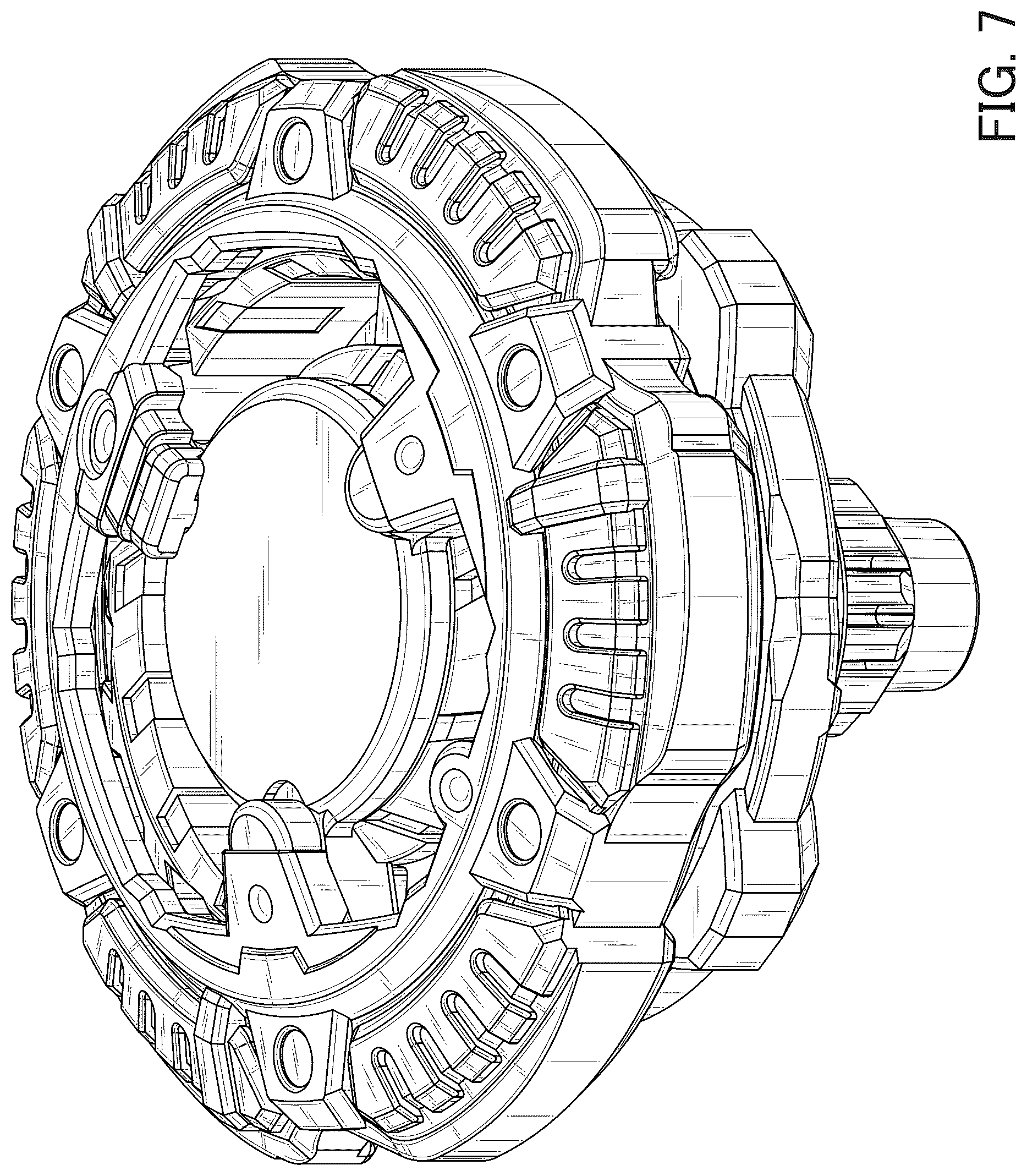 Patent USD1125394 Figure 7 – Spinning top toy