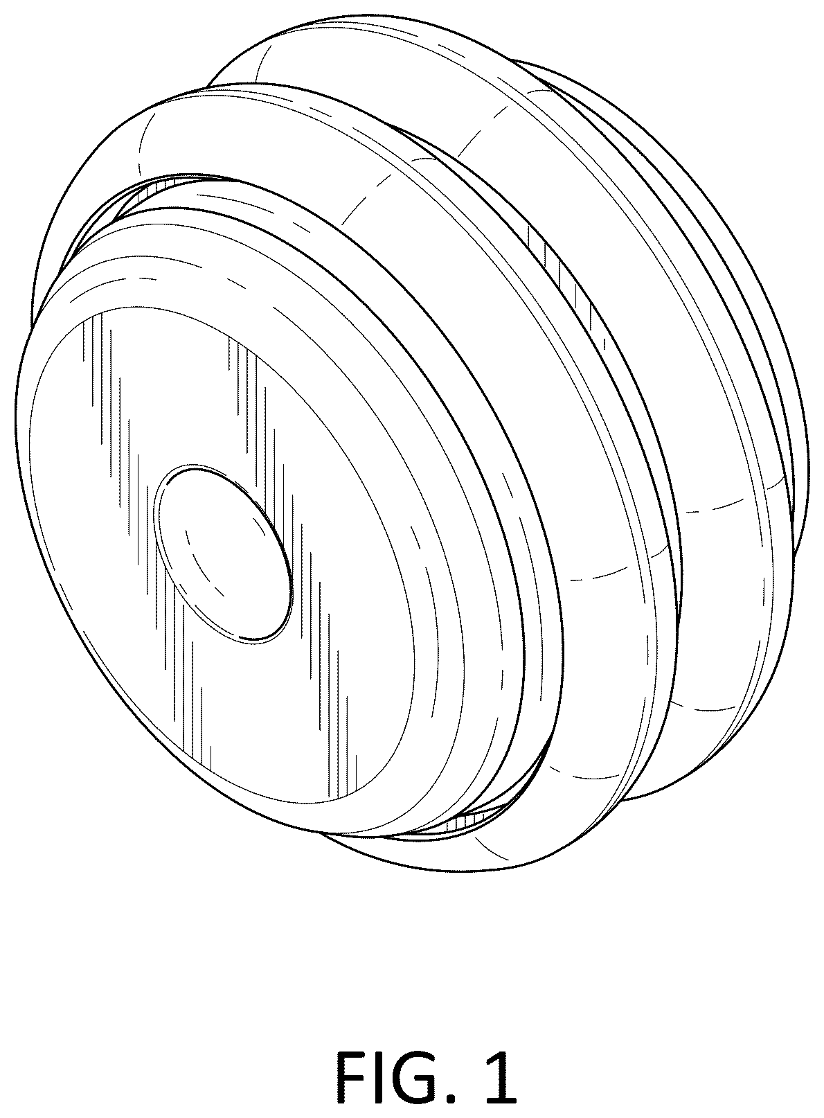 Patent USD1125396 Figure 1 – Yo-yo