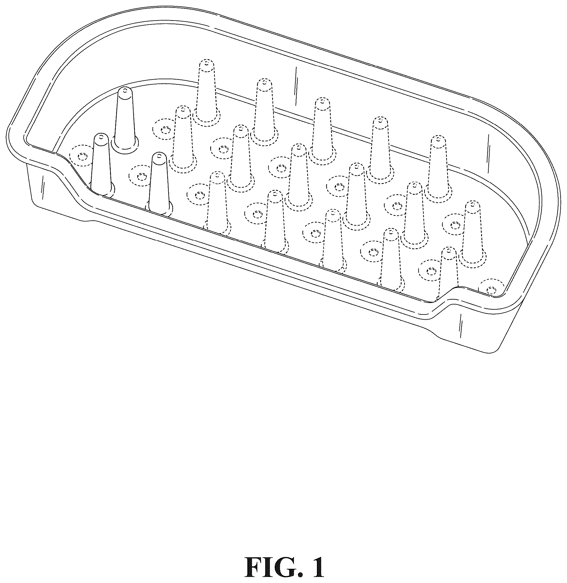 Patent USD1125398 Figure 1 – Drying rack toy