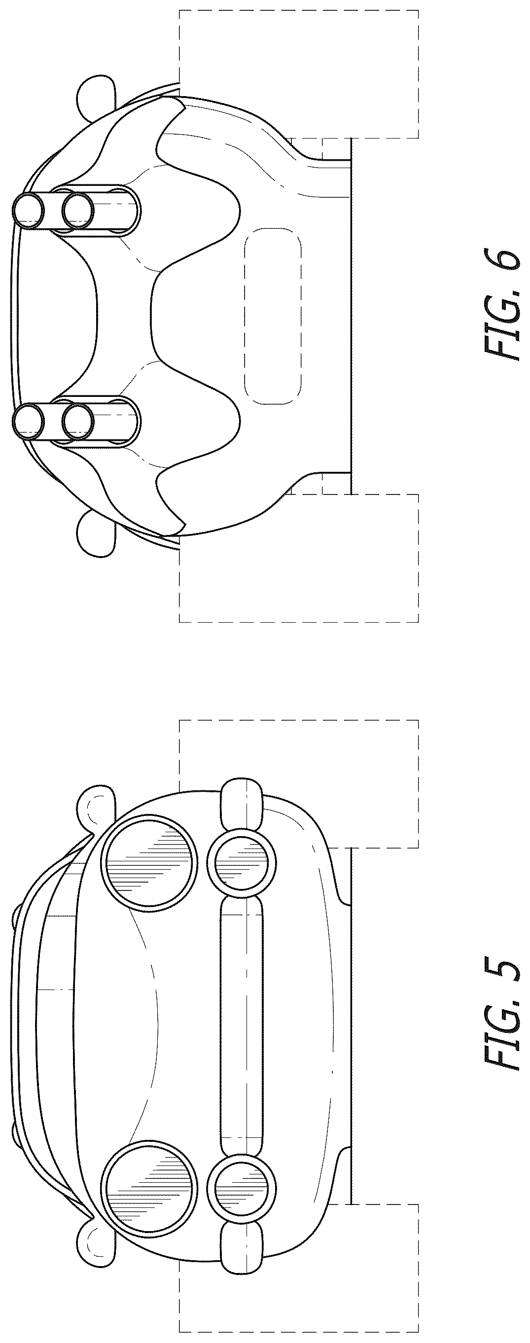 Patent USD1125399 Figure 5 – Toy vehicle