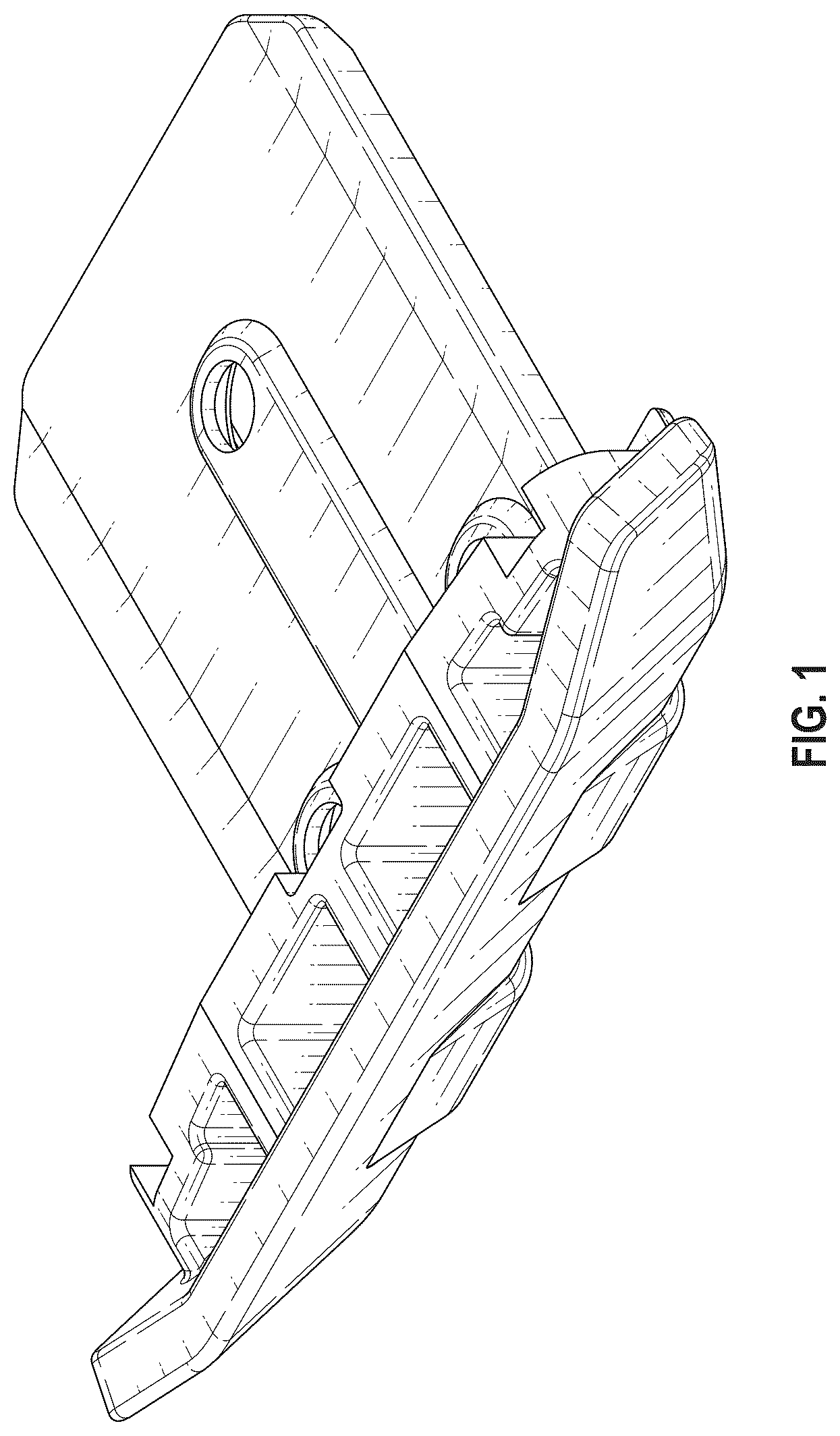 Patent USD1125400 — Model vehicle skid pad — Figure 1