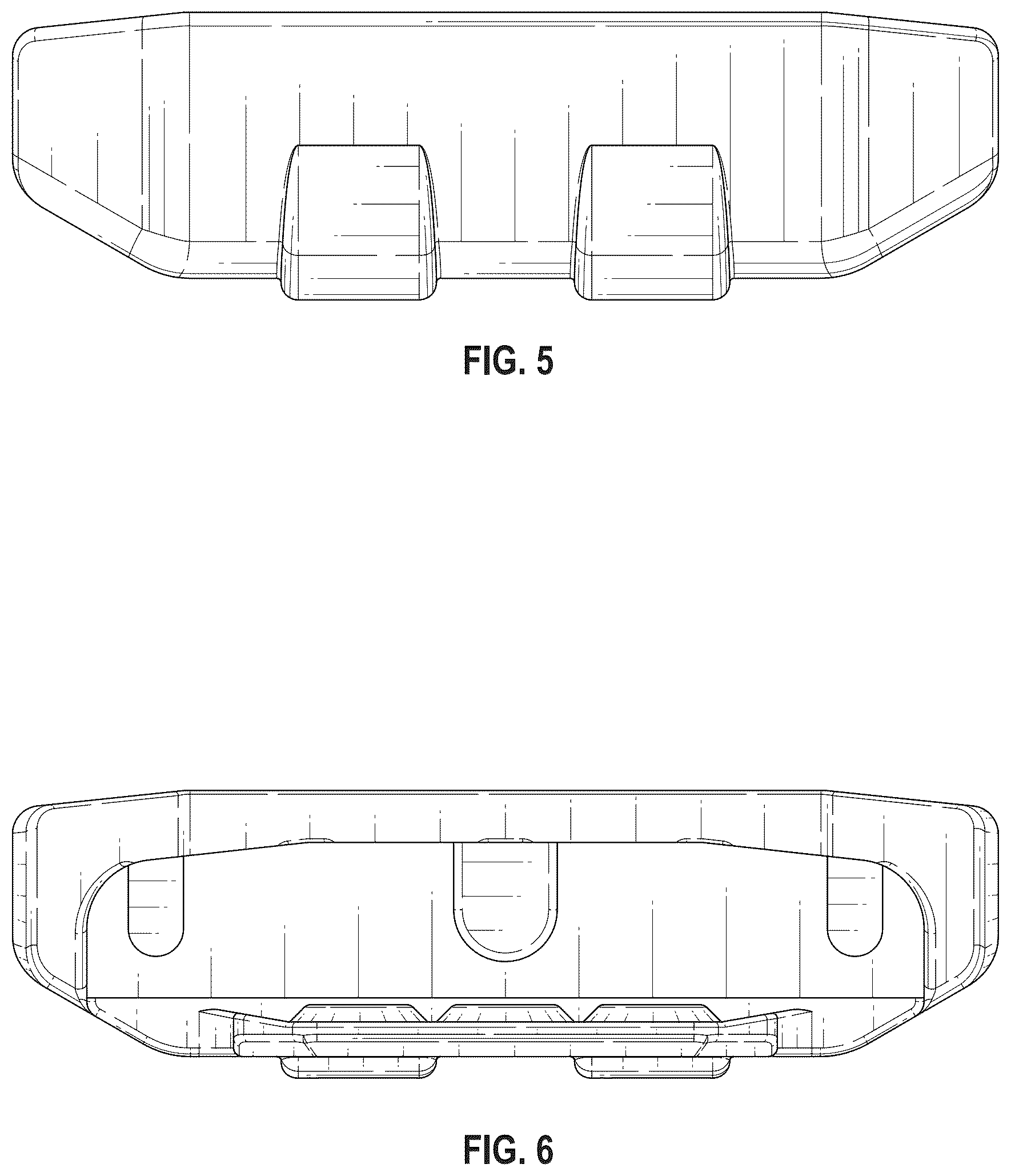 Patent USD1125400 Figure 5 – Model vehicle skid pad