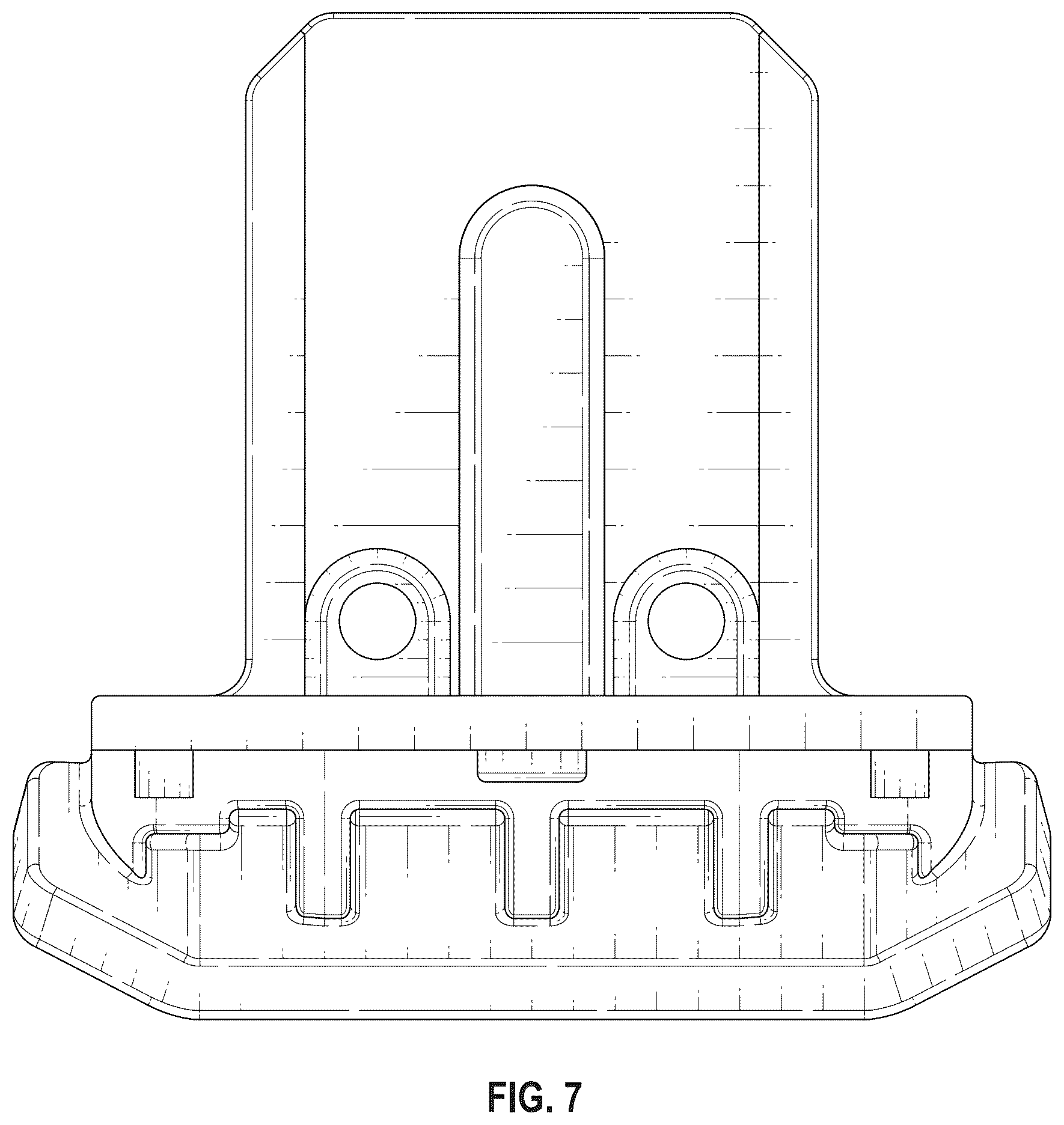 Patent USD1125400 Figure 6 – Model vehicle skid pad