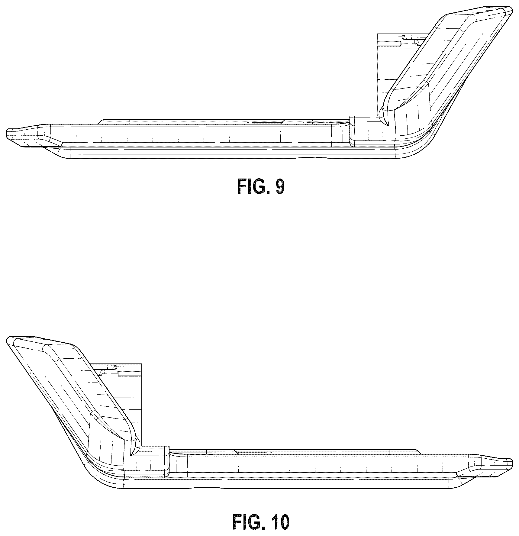 Patent USD1125400 Figure 8 – Model vehicle skid pad