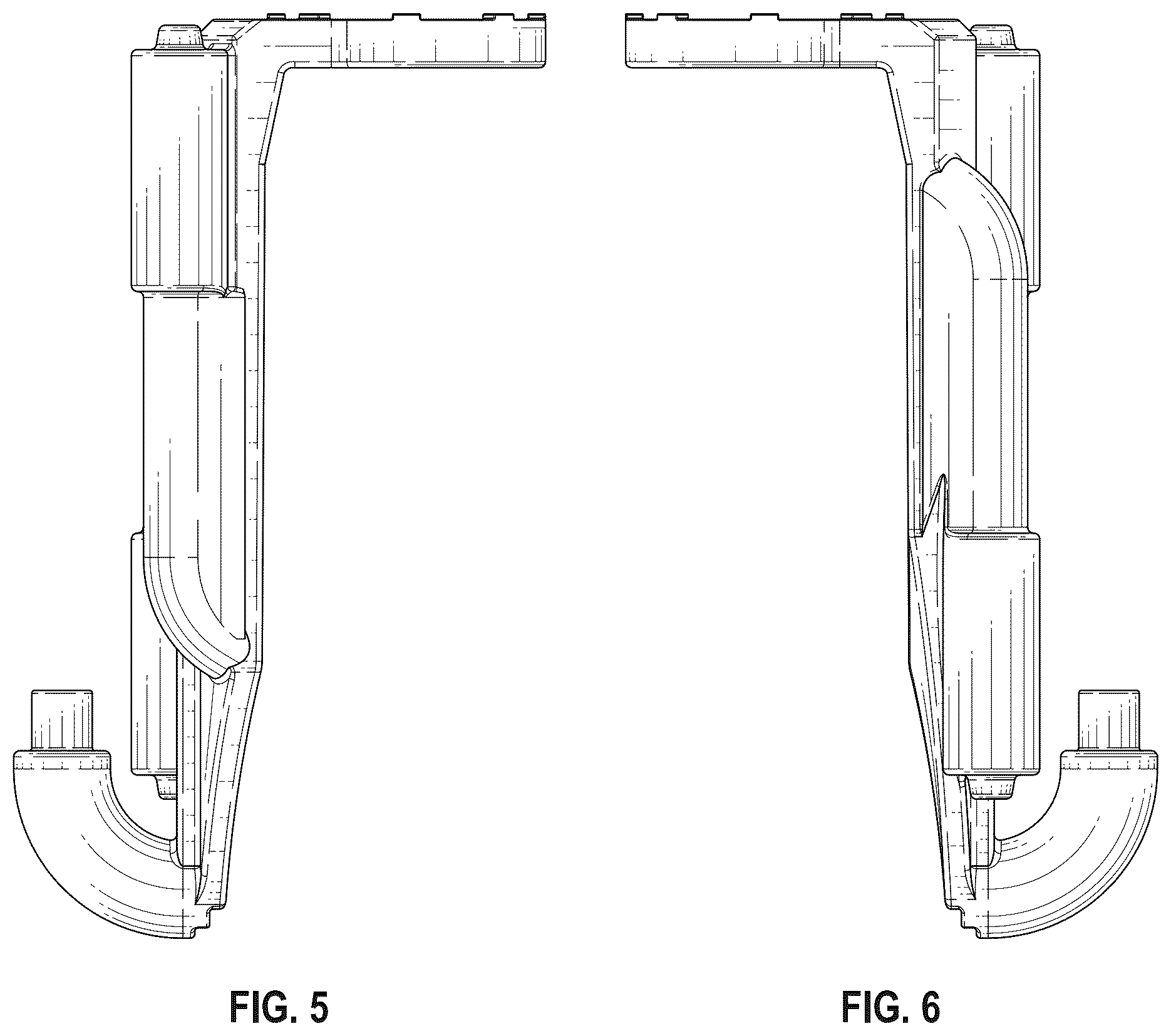 Patent USD1125402 Figure 5 – Model vehicle shock reservoir mount