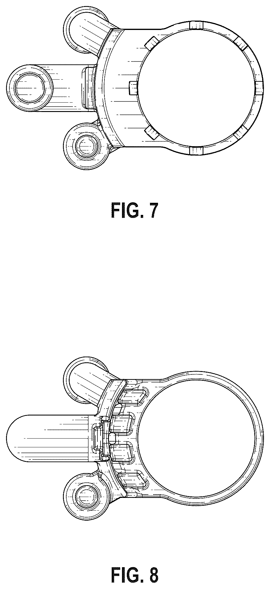 Patent USD1125402 Figure 6 – Model vehicle shock reservoir mount
