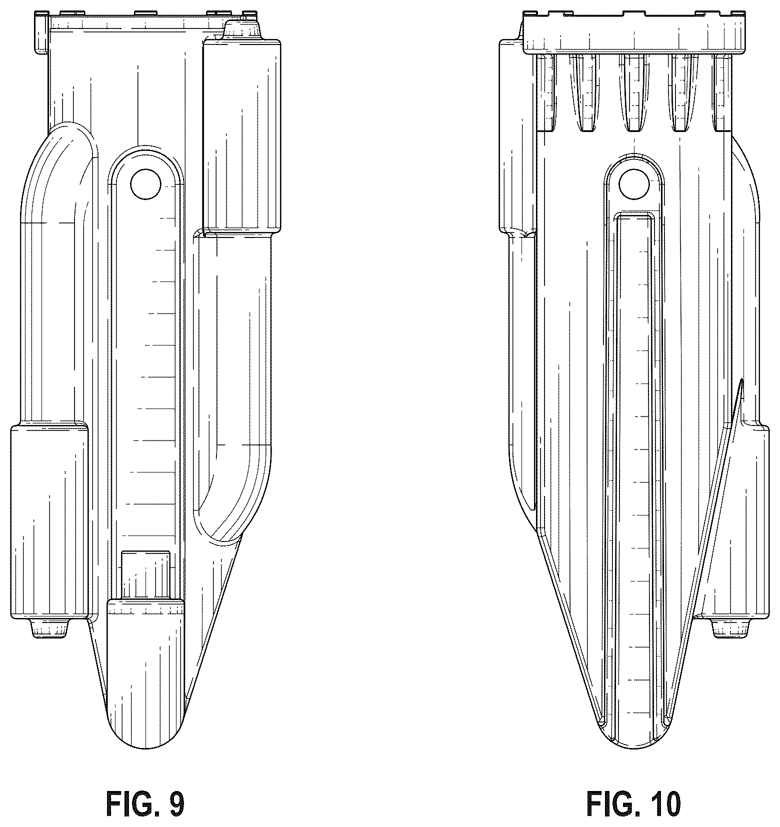 Patent USD1125402 Figure 7 – Model vehicle shock reservoir mount