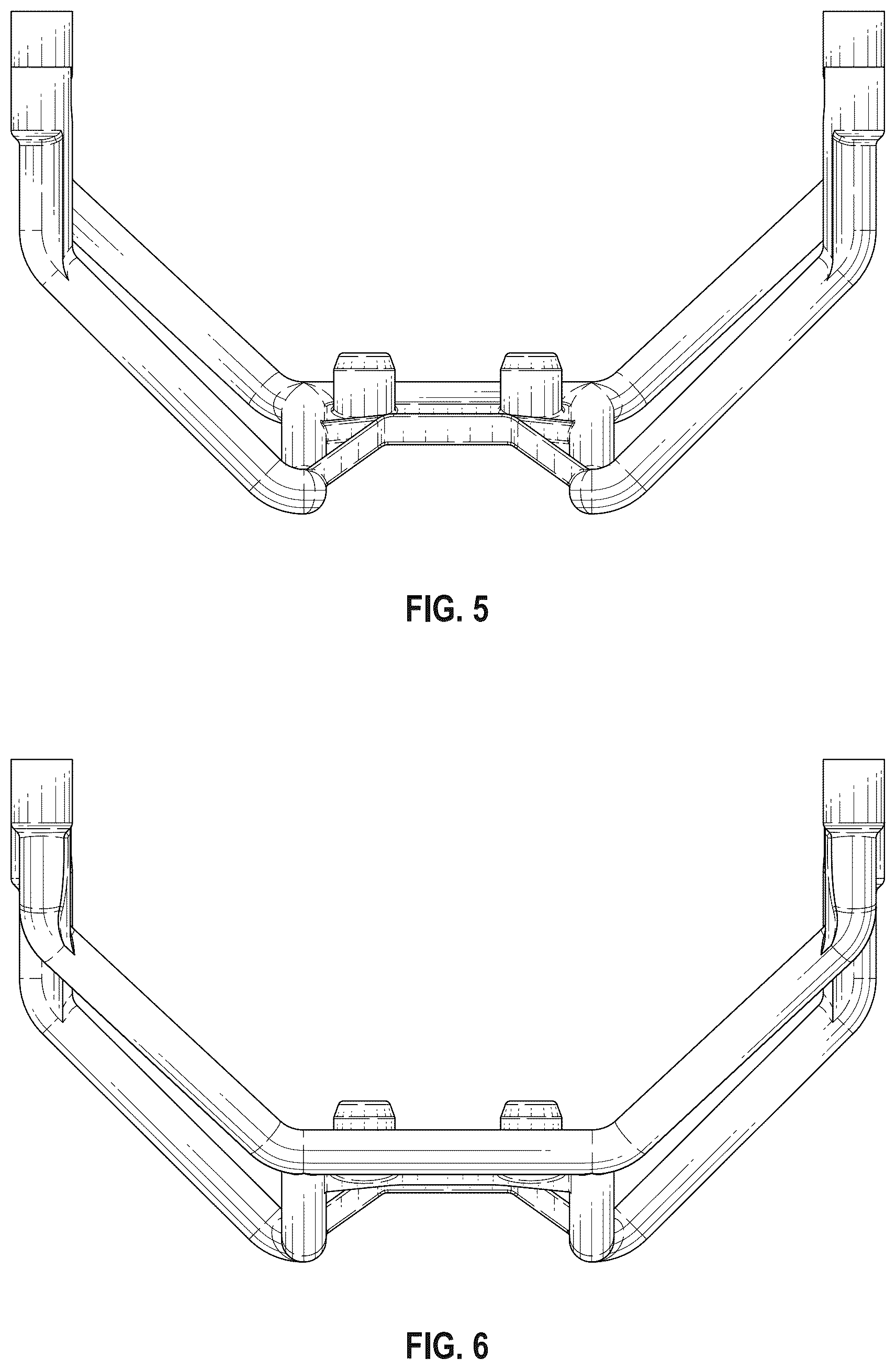 Patent USD1125403 Figure 5 – Model vehicle cage