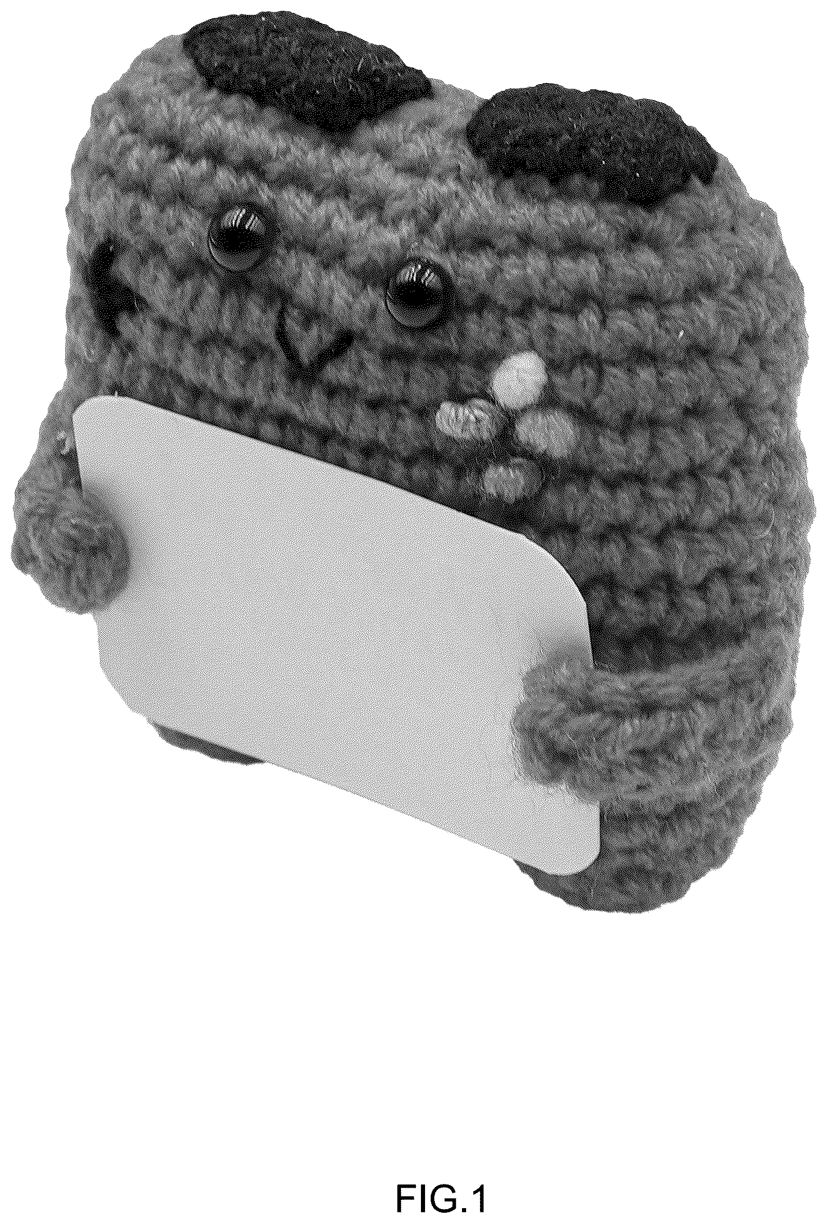 Patent USD1125405 — Knitted toy — Figure 1
