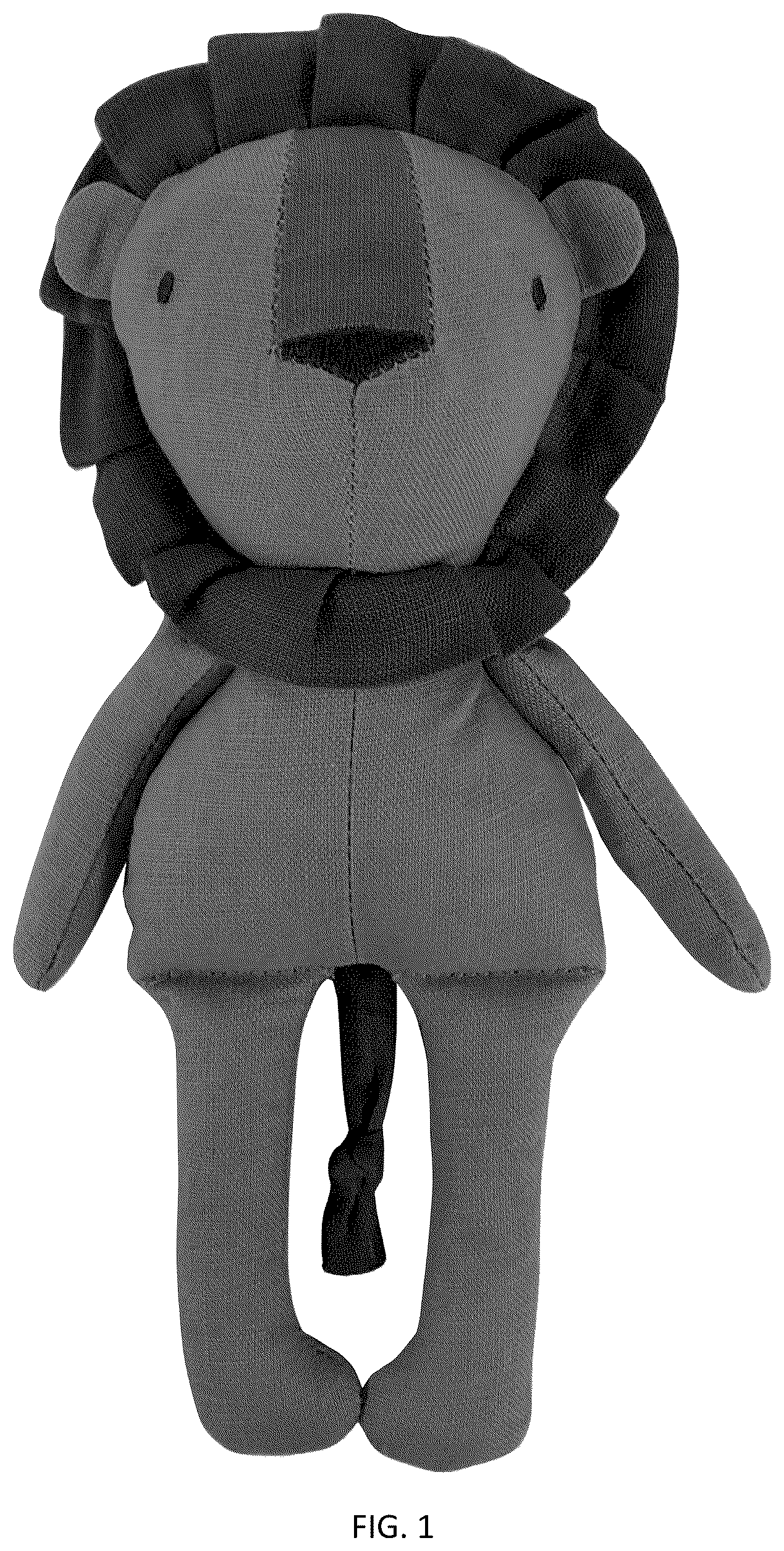 Patent USD1125407 Figure 1 – Toy