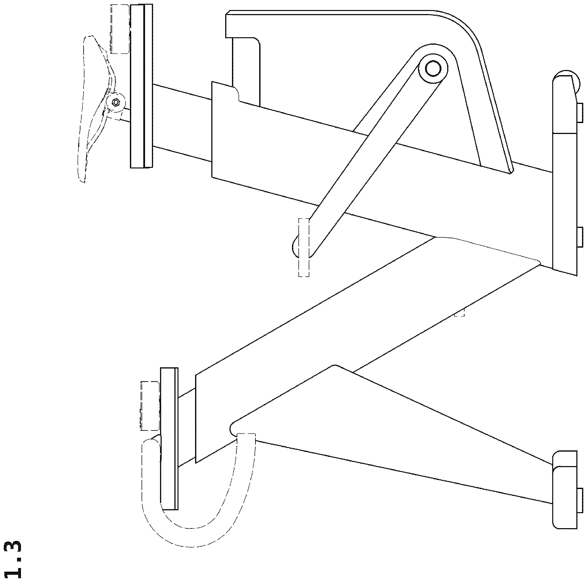 Patent USD1125410 Figure 3 – Exercise bike