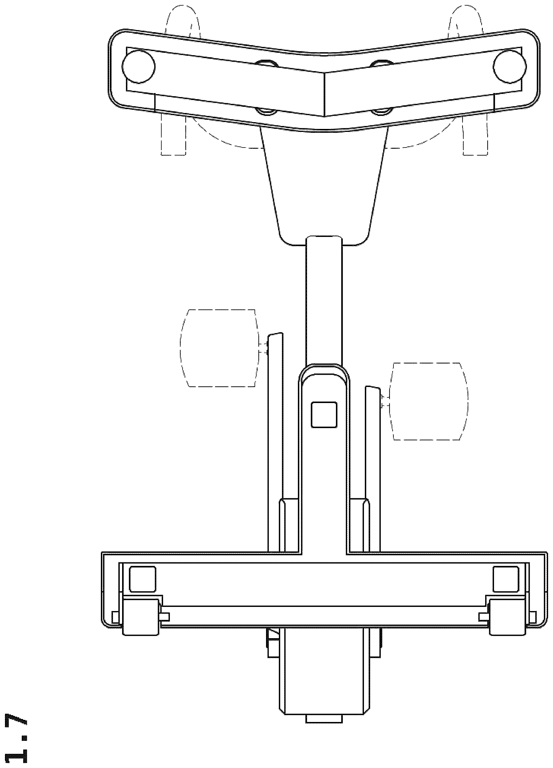 Patent USD1125410 Figure 7 – Exercise bike