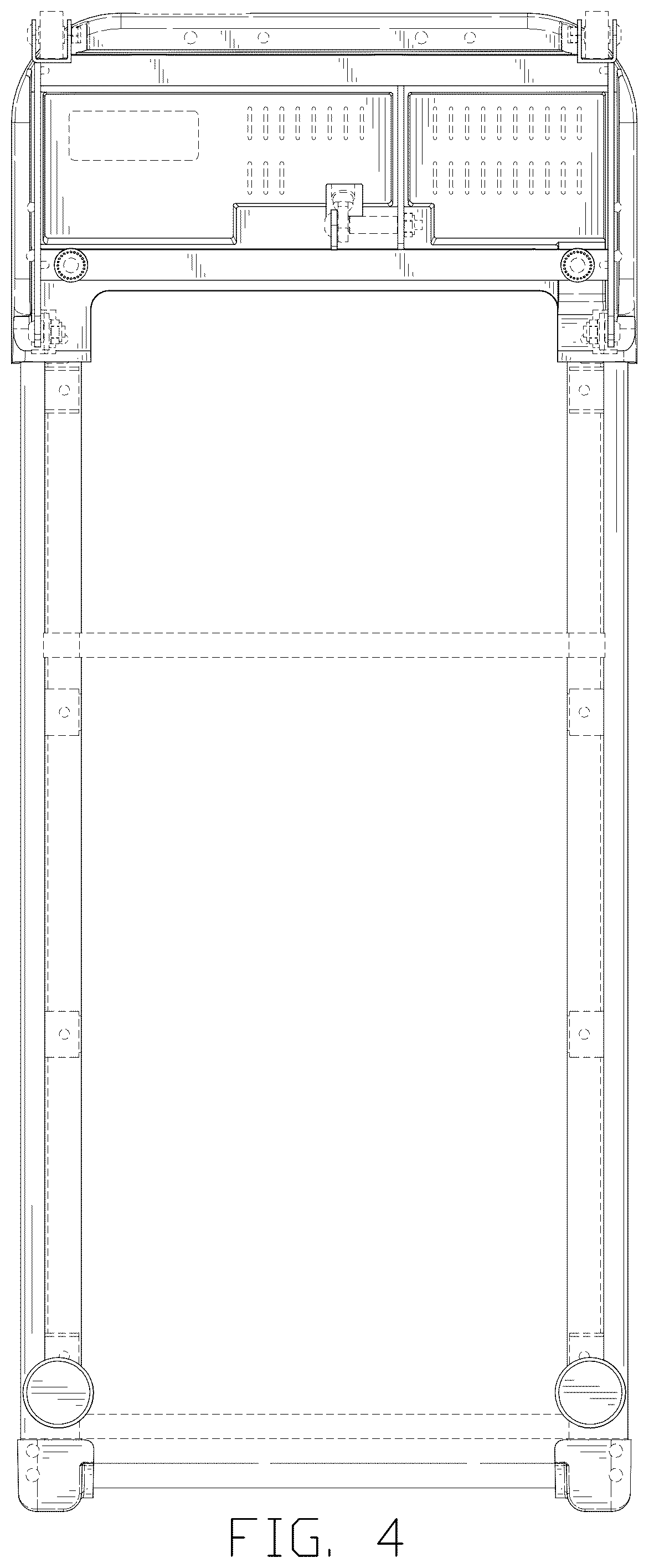 Patent USD1125411 Figure 4 – Treadmill