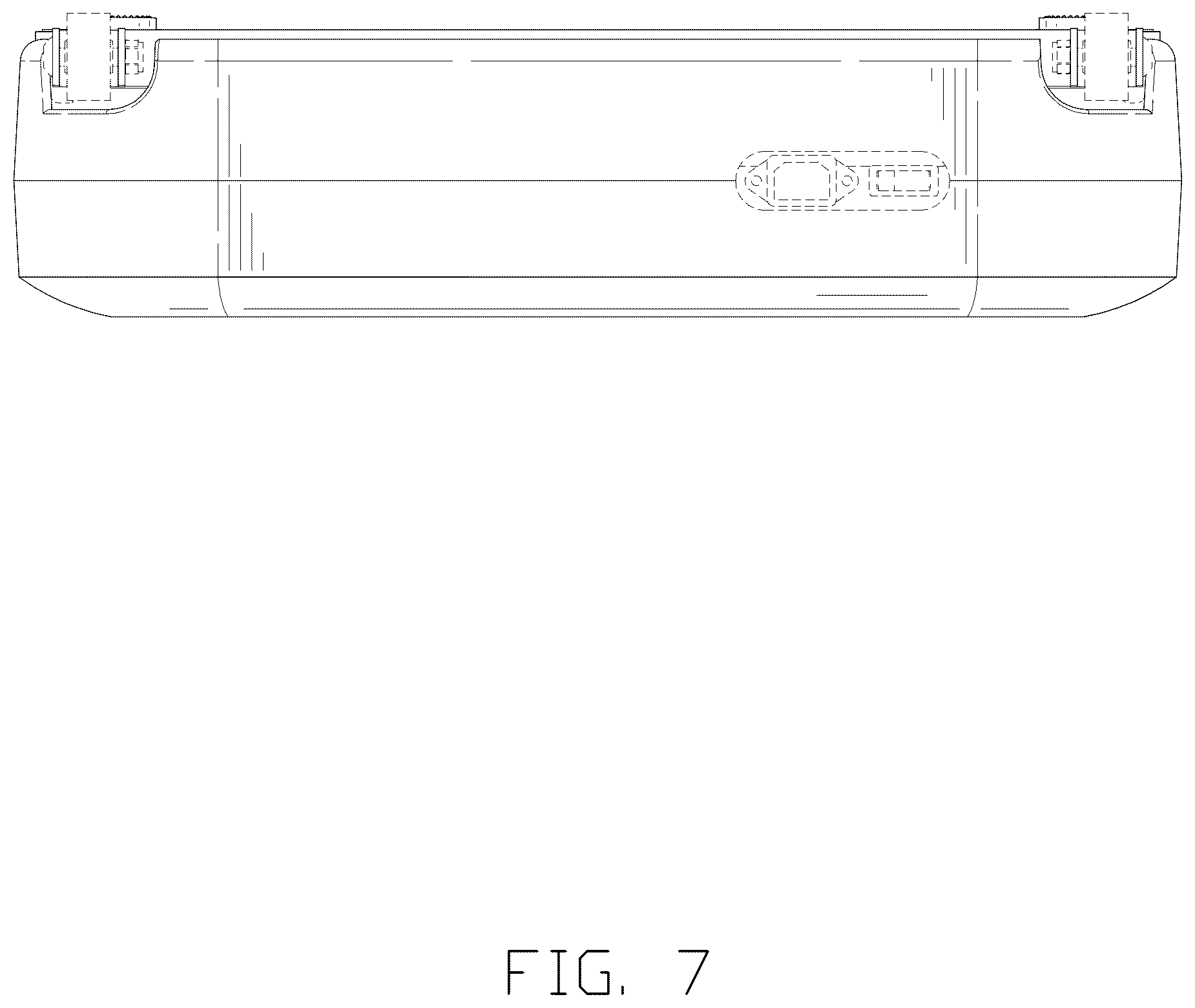 Patent USD1125411 Figure 7 – Treadmill