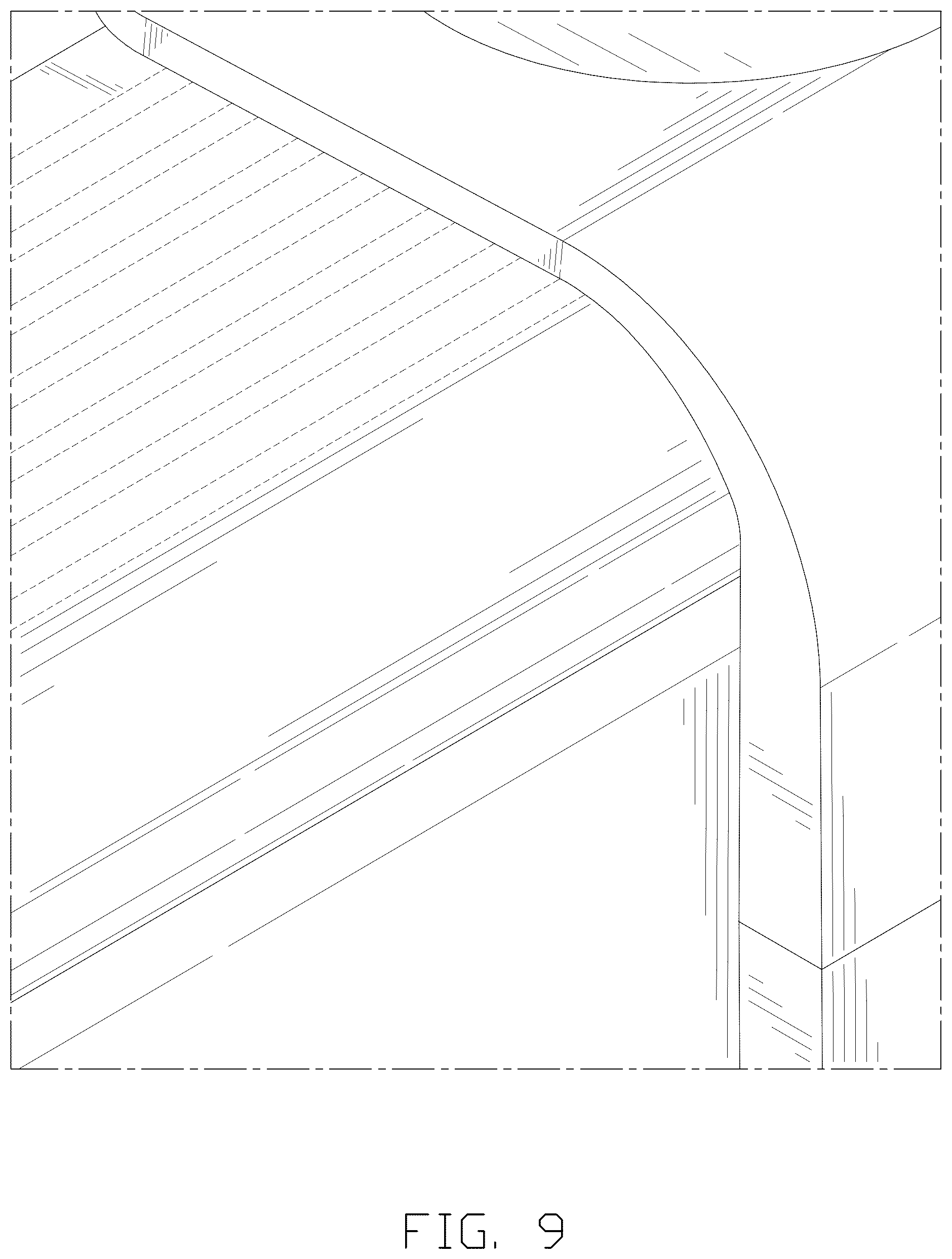 Patent USD1125411 Figure 9 – Treadmill
