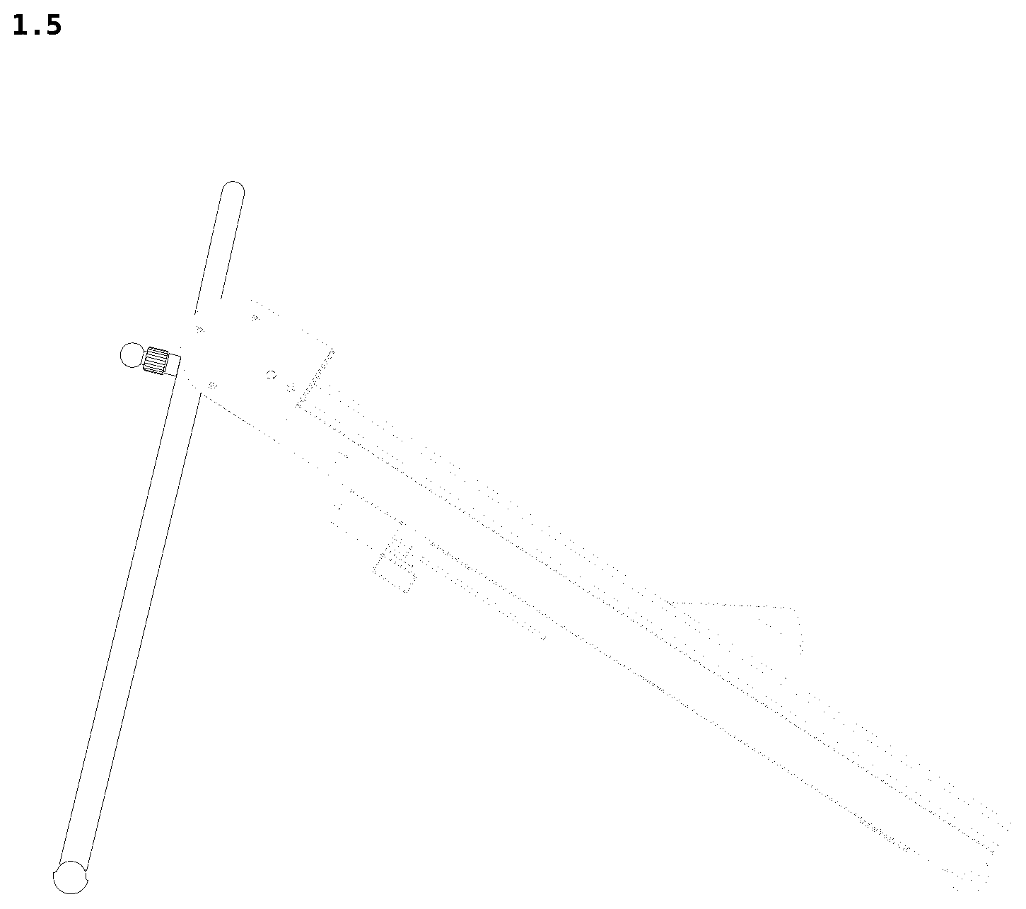 Patent USD1125414 Figure 5 – Exercising apparatus