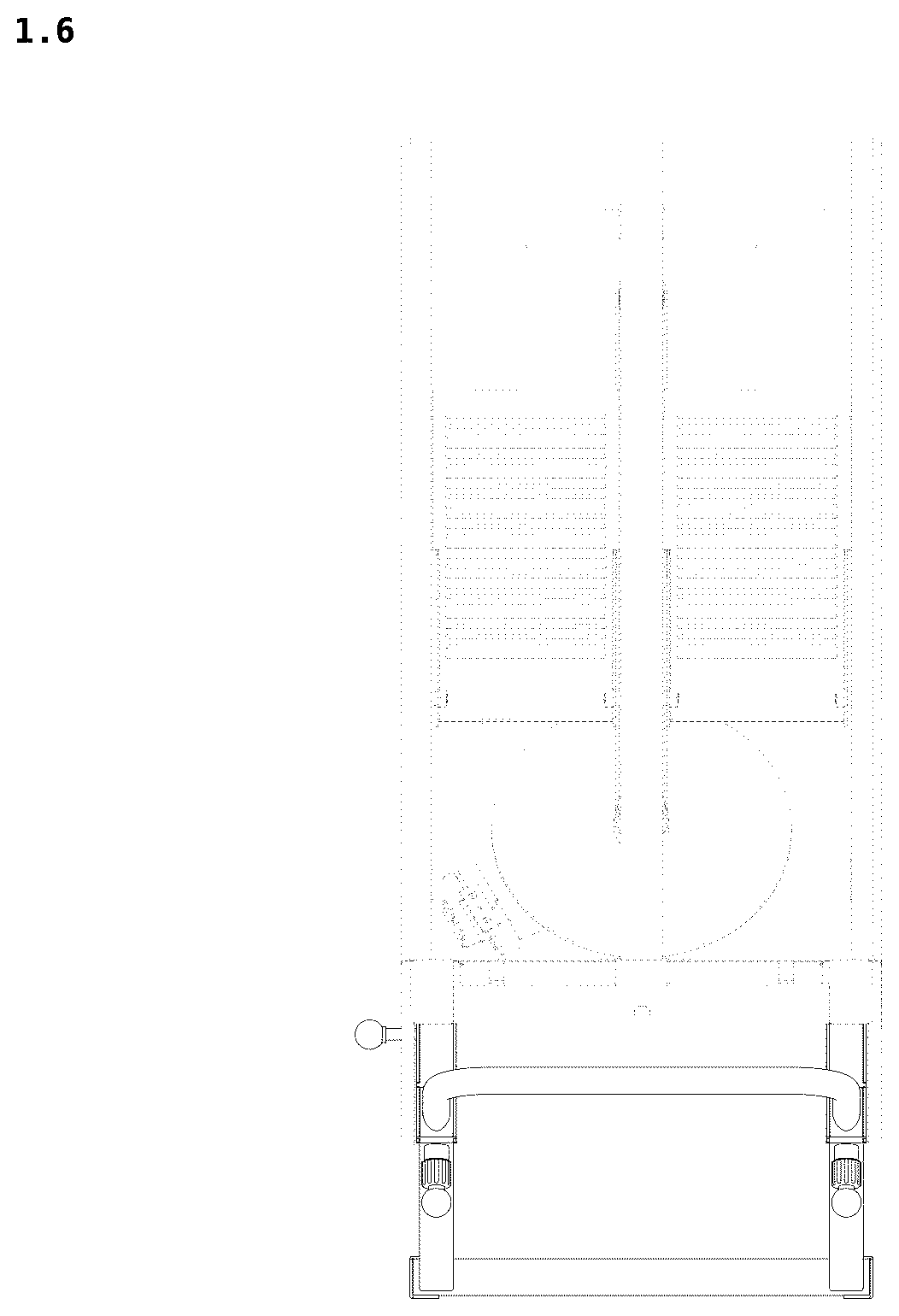 Patent USD1125414 Figure 6 – Exercising apparatus