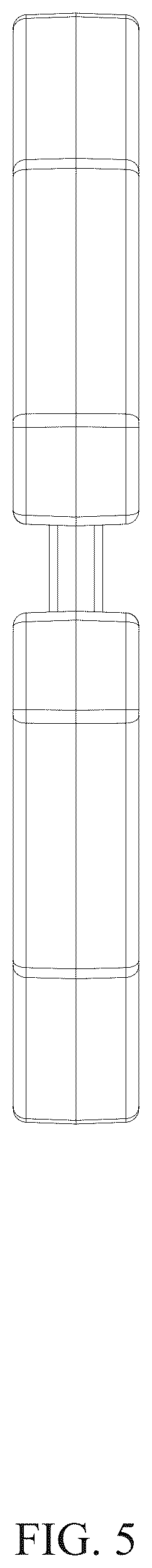 Patent USD1125415 Figure 5 – Dumbbell weight plate
