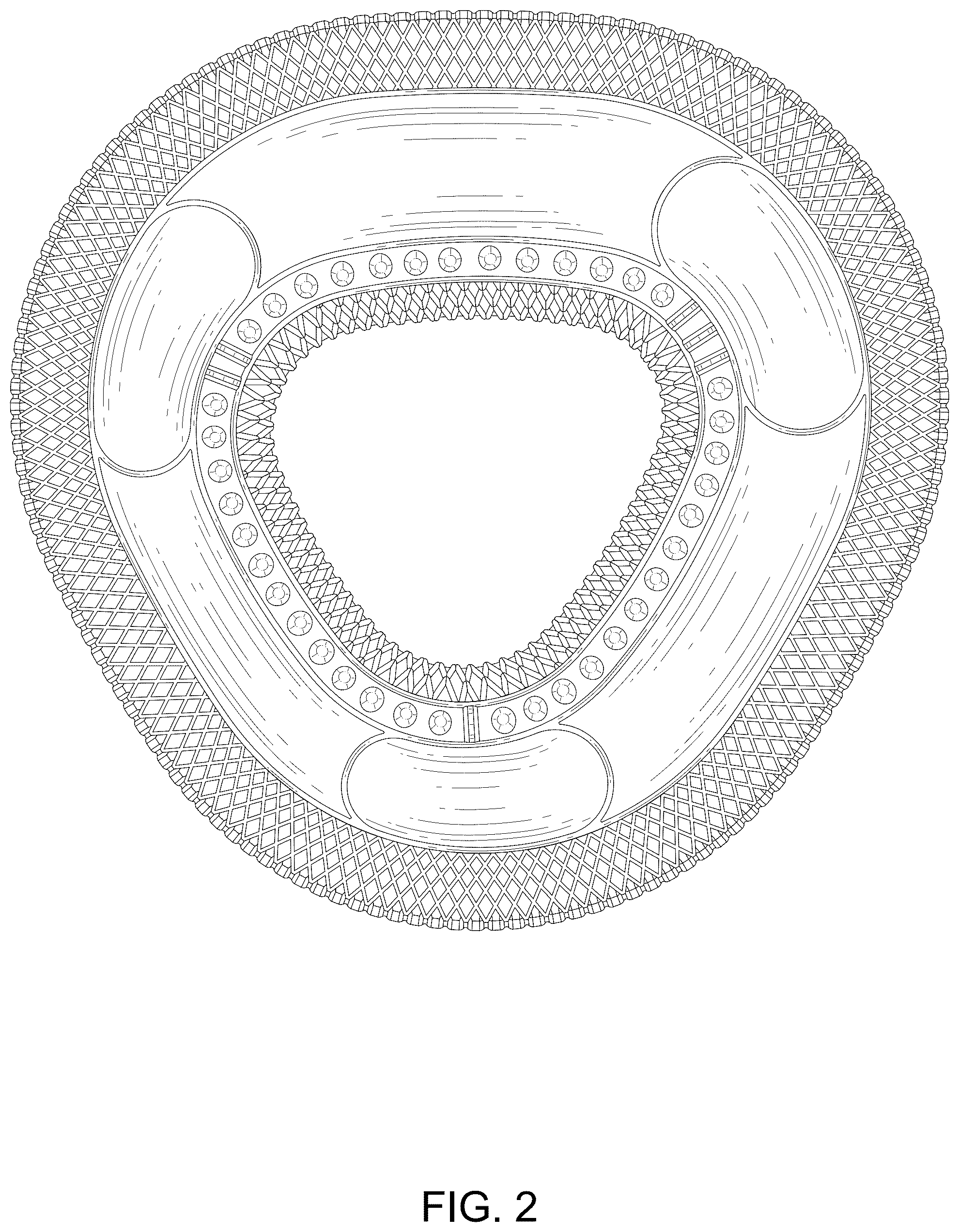 Patent USD1125416 Figure 2 – Hand grip