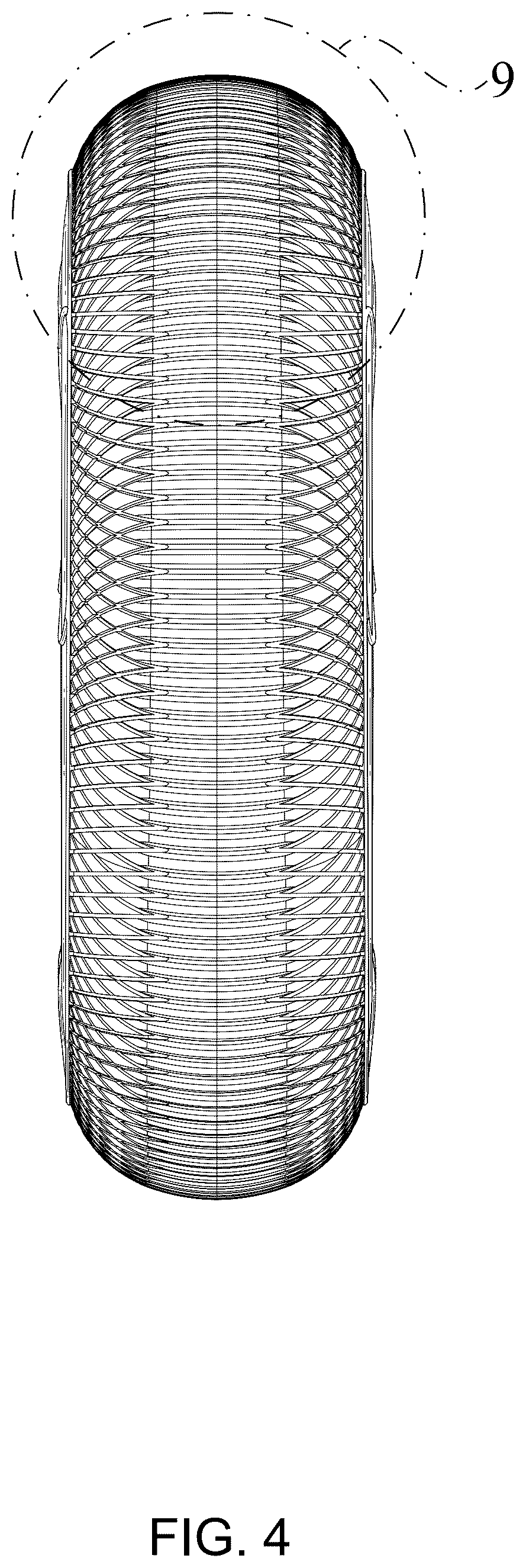 Patent USD1125416 Figure 4 – Hand grip