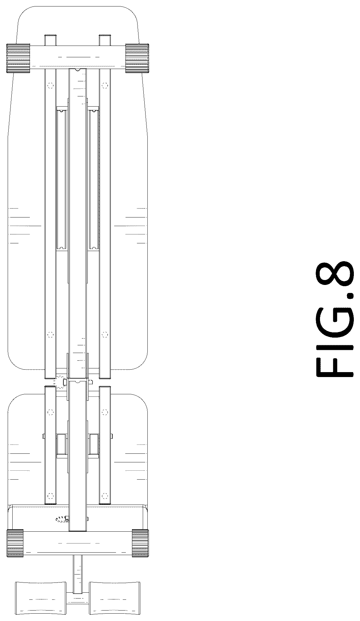 Patent USD1125417 Figure 8 – Supine board
