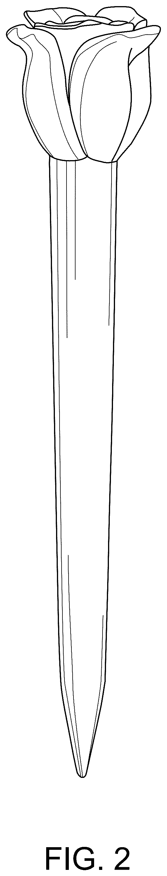 Patent USD1125419 Figure 2 – Golf tee