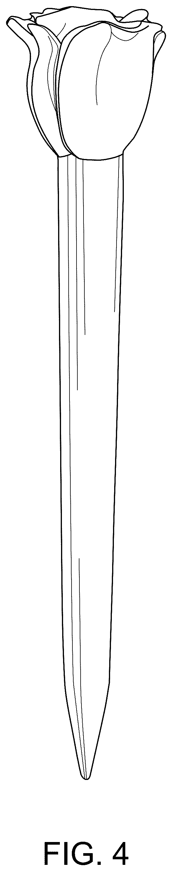 Patent USD1125419 Figure 4 – Golf tee