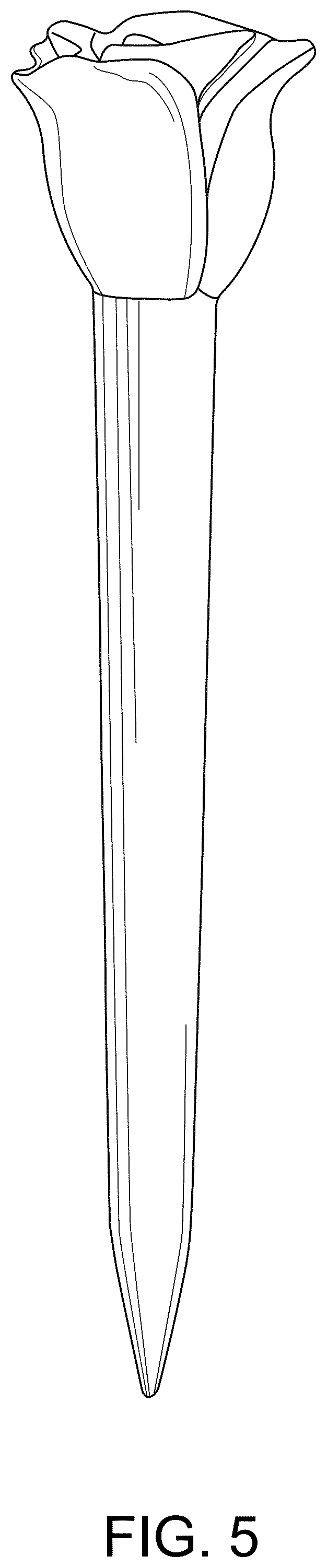 Patent USD1125419 Figure 5 – Golf tee
