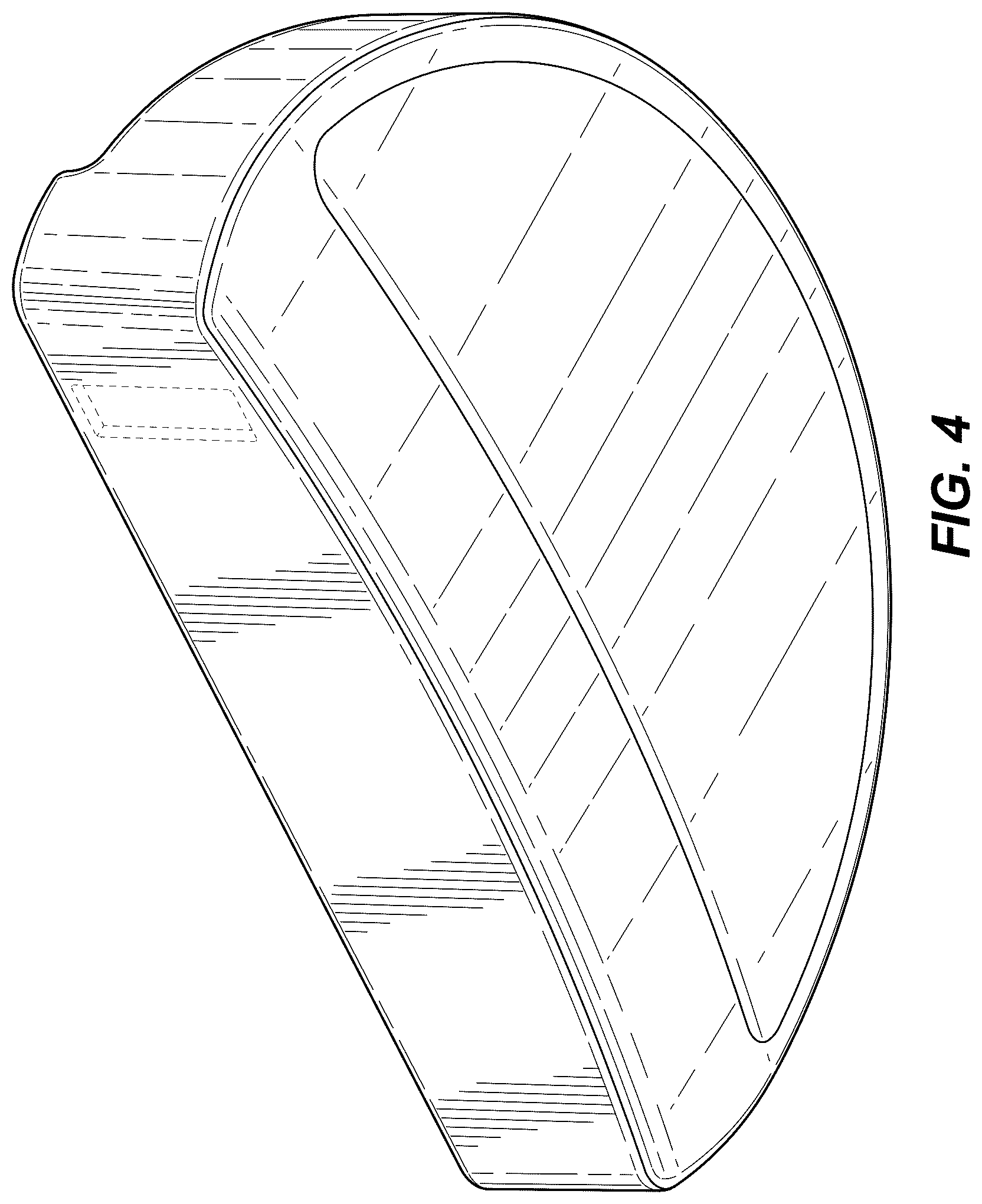 Patent USD1125421 Figure 4 – Golf club head