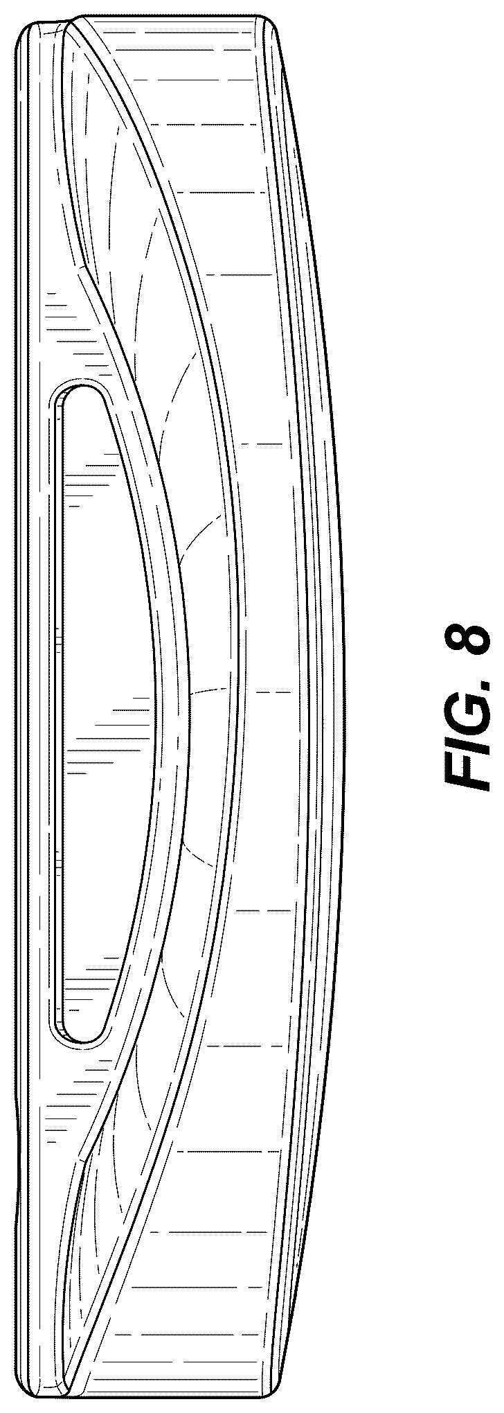 Patent USD1125421 Figure 8 – Golf club head