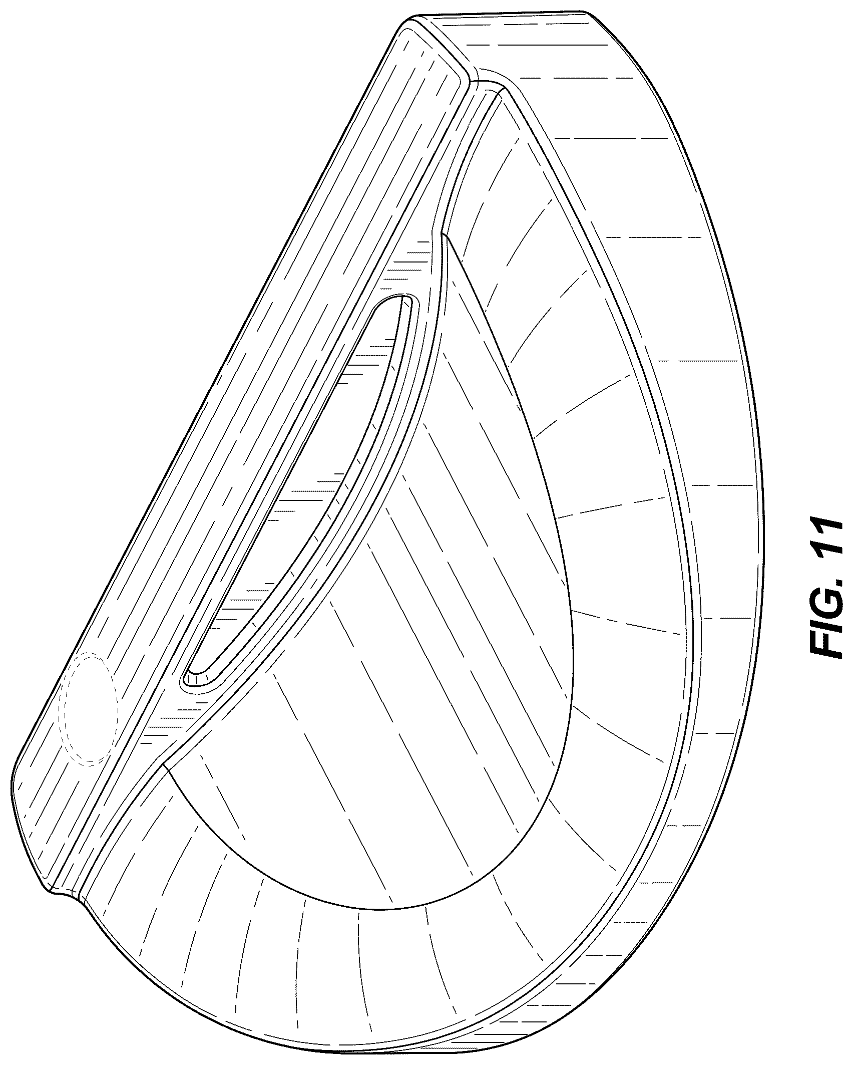 Patent USD1125421 Figure 10 – Golf club head