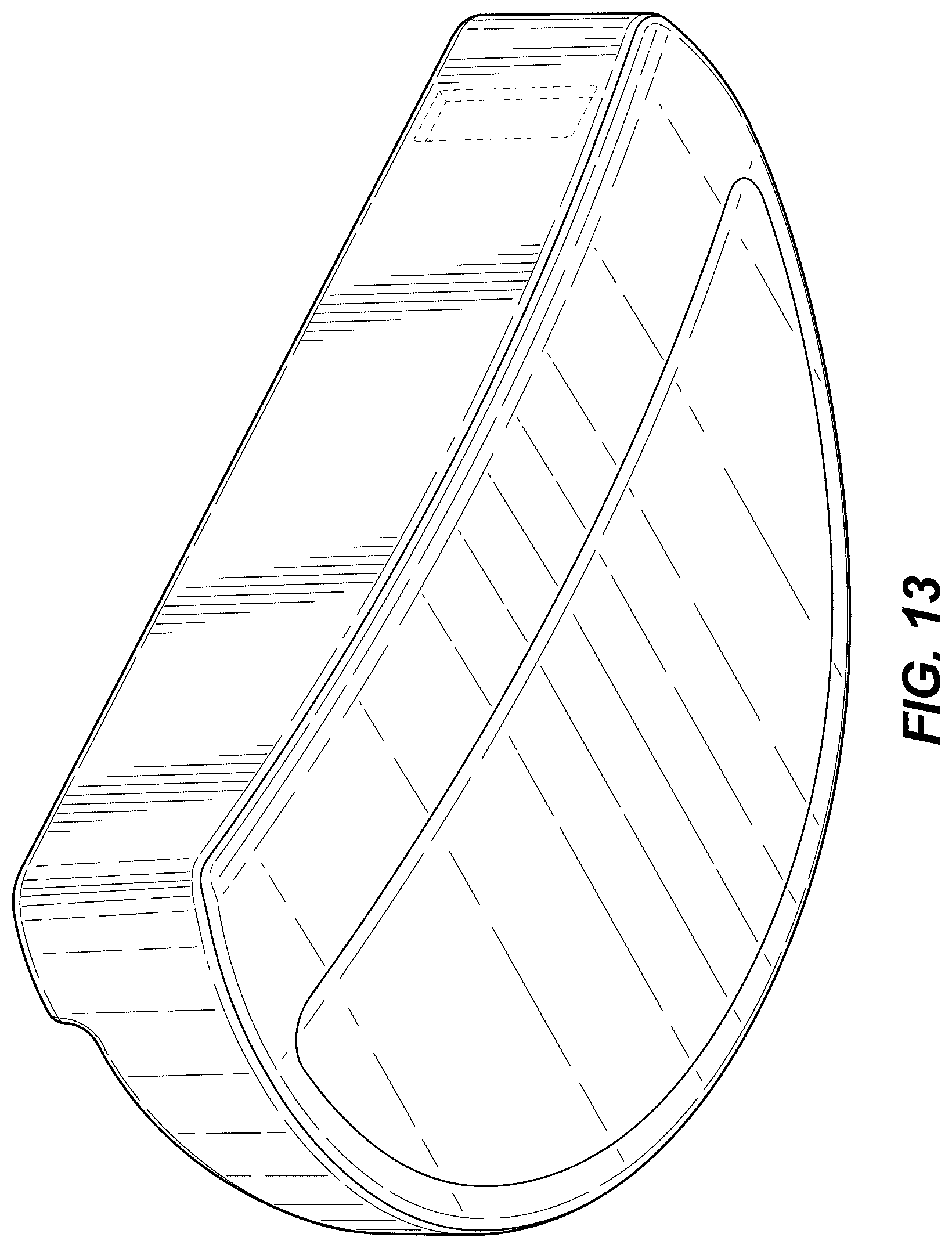 Patent USD1125421 Figure 12 – Golf club head