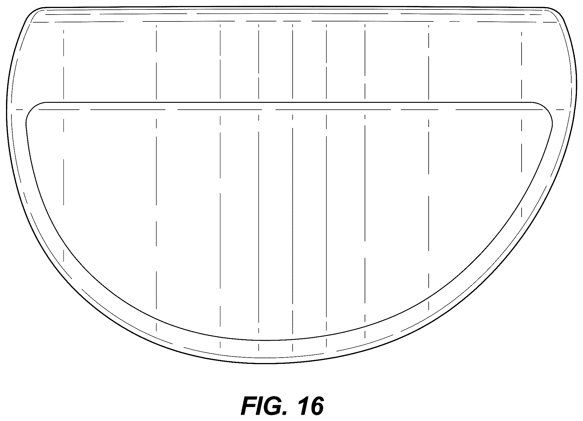 Patent USD1125421 Figure 15 – Golf club head