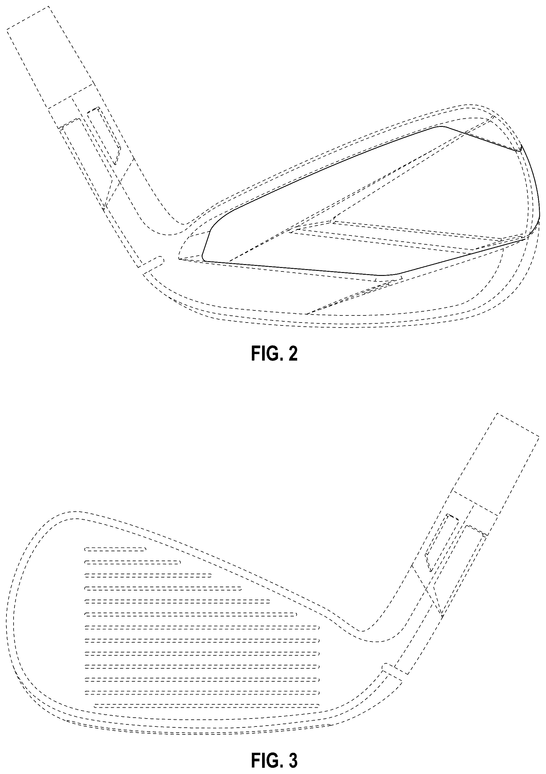 Patent USD1125422 Figure 2 – Golf club head
