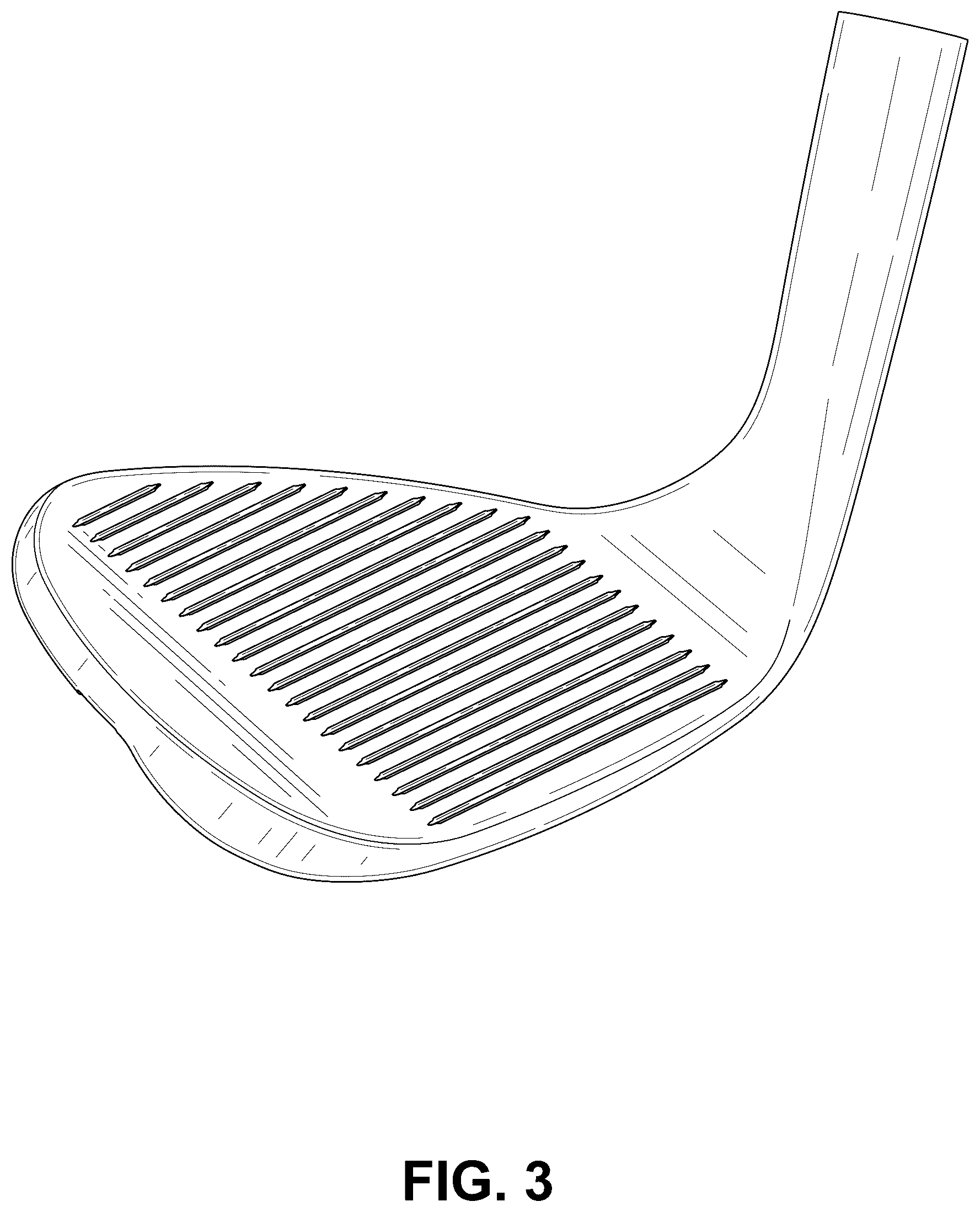 Patent USD1125423 Figure 3 – Golf club head