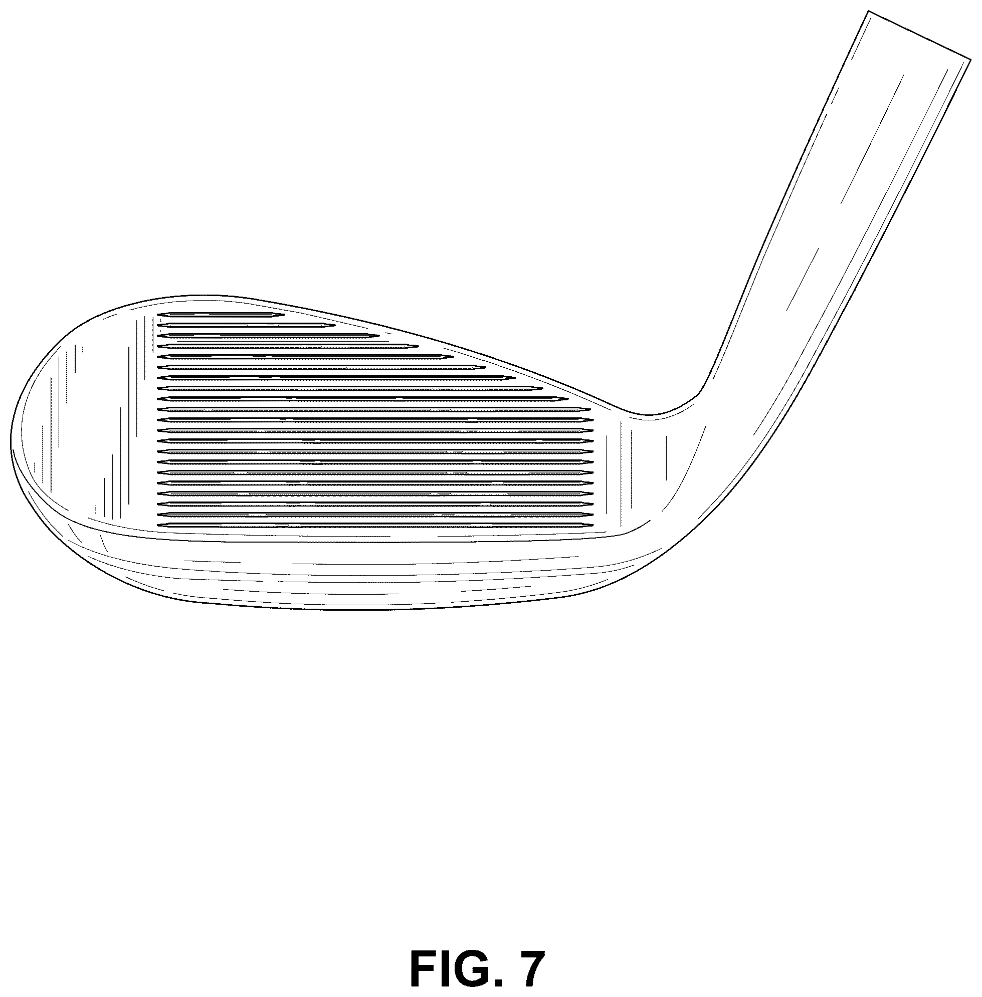 Patent USD1125423 Figure 7 – Golf club head
