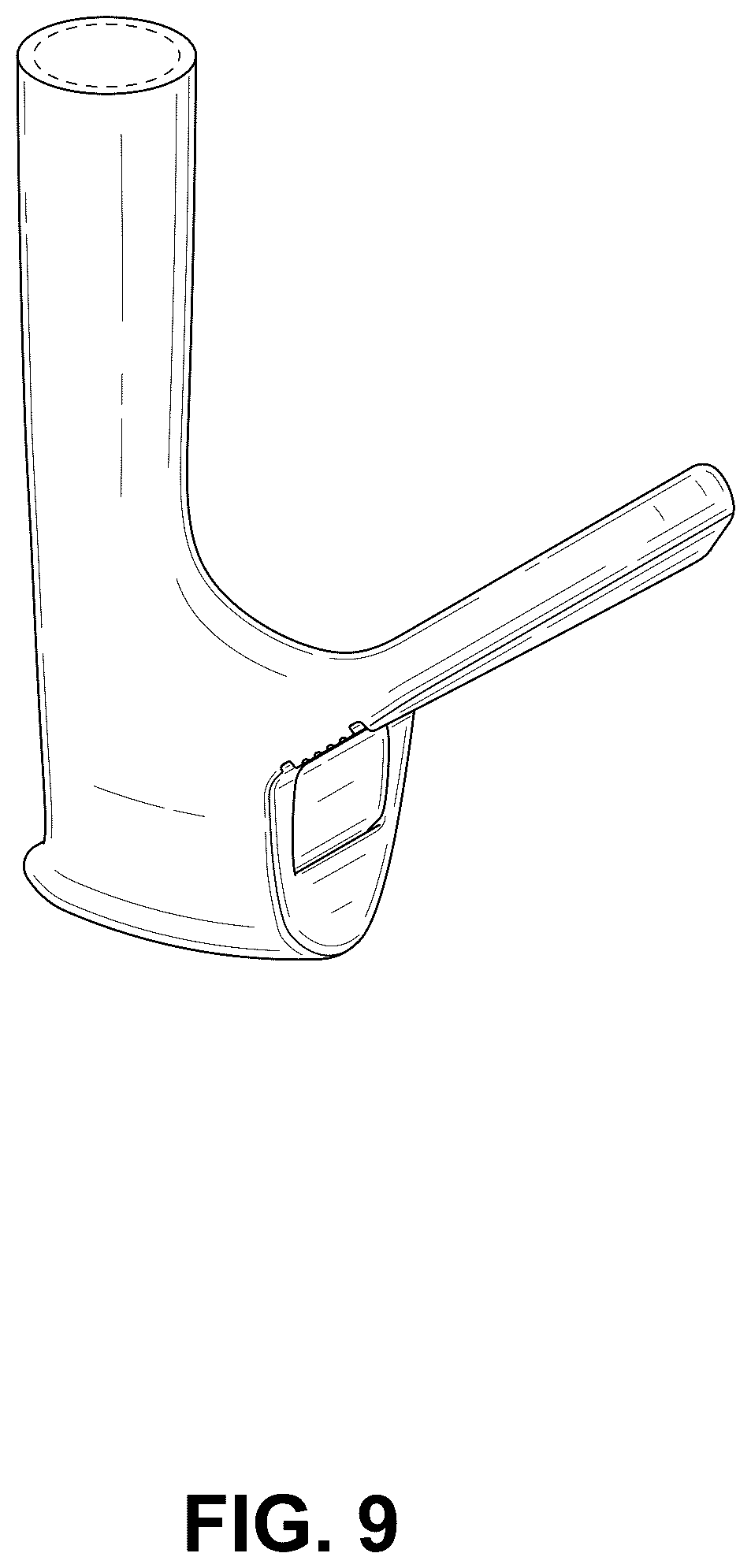 Patent USD1125423 Figure 9 – Golf club head
