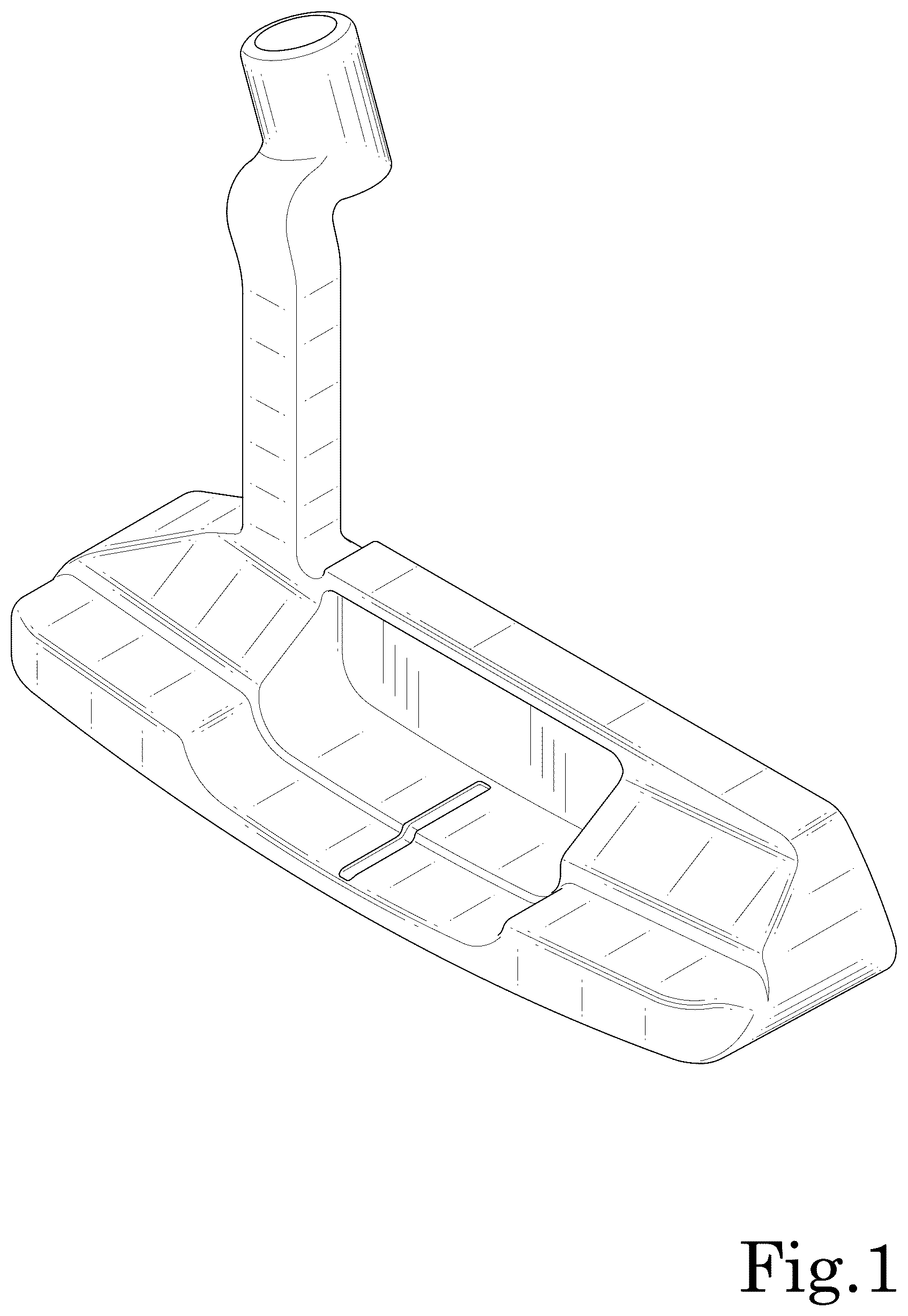 Patent USD1125424 Figure 1 – Head for a golf club
