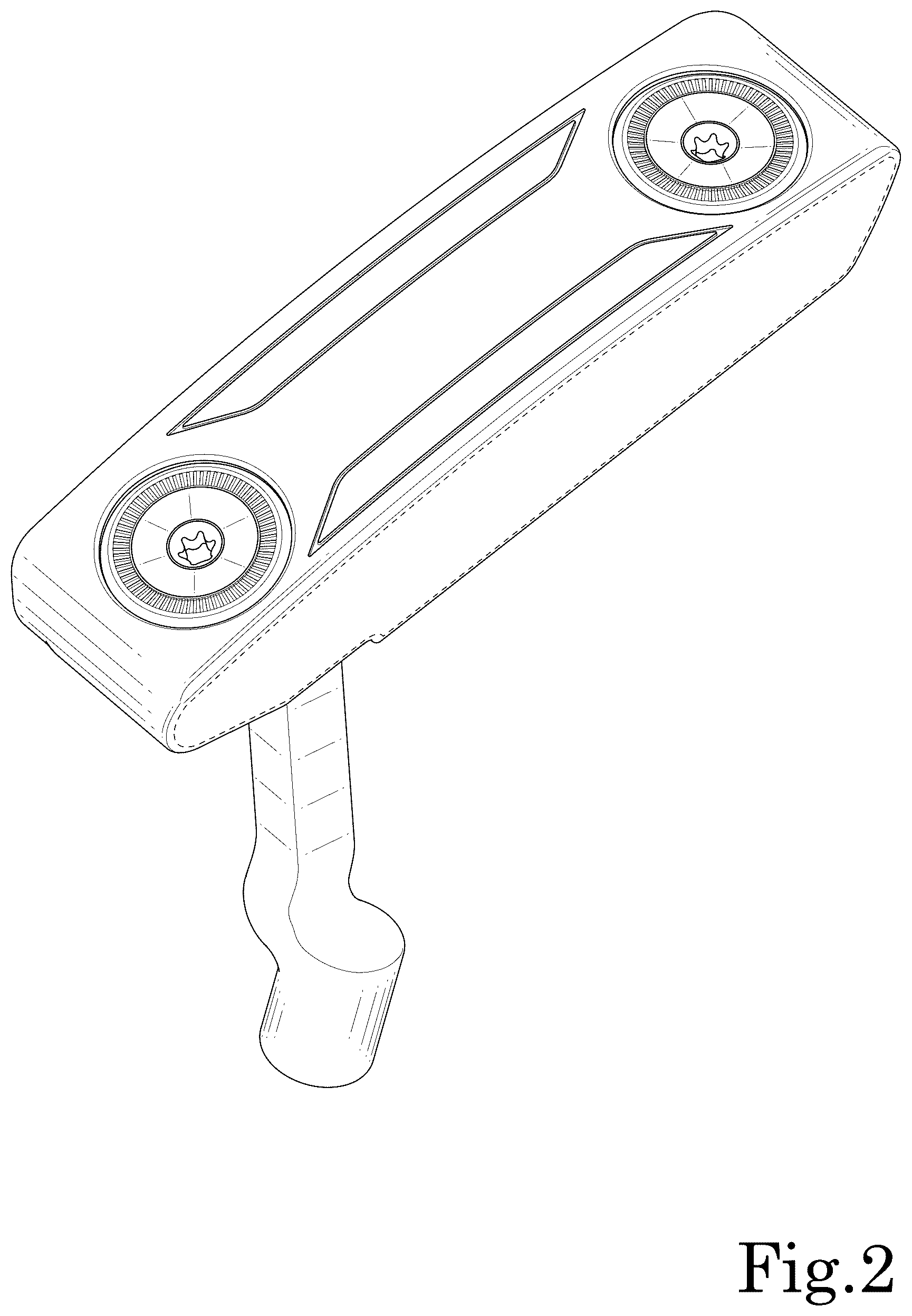 Patent USD1125424 Figure 2 – Head for a golf club